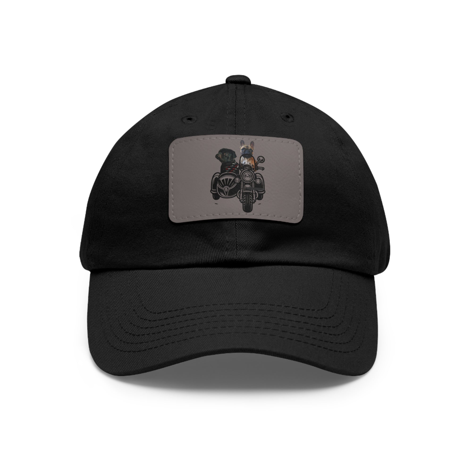 Frenchie + Pug Motorcycle Hat