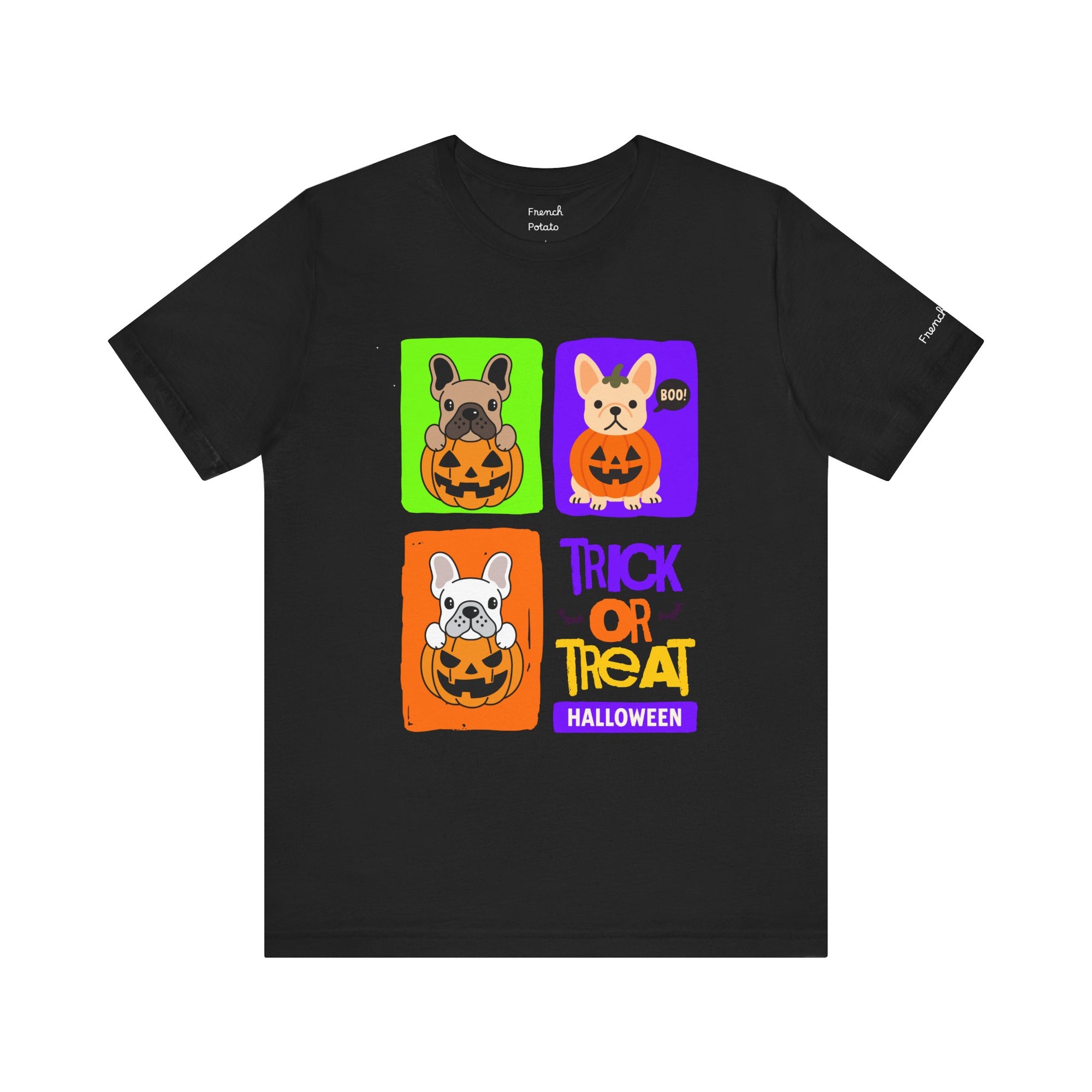 French Bulldog Trick or Treat Halloween Shirt