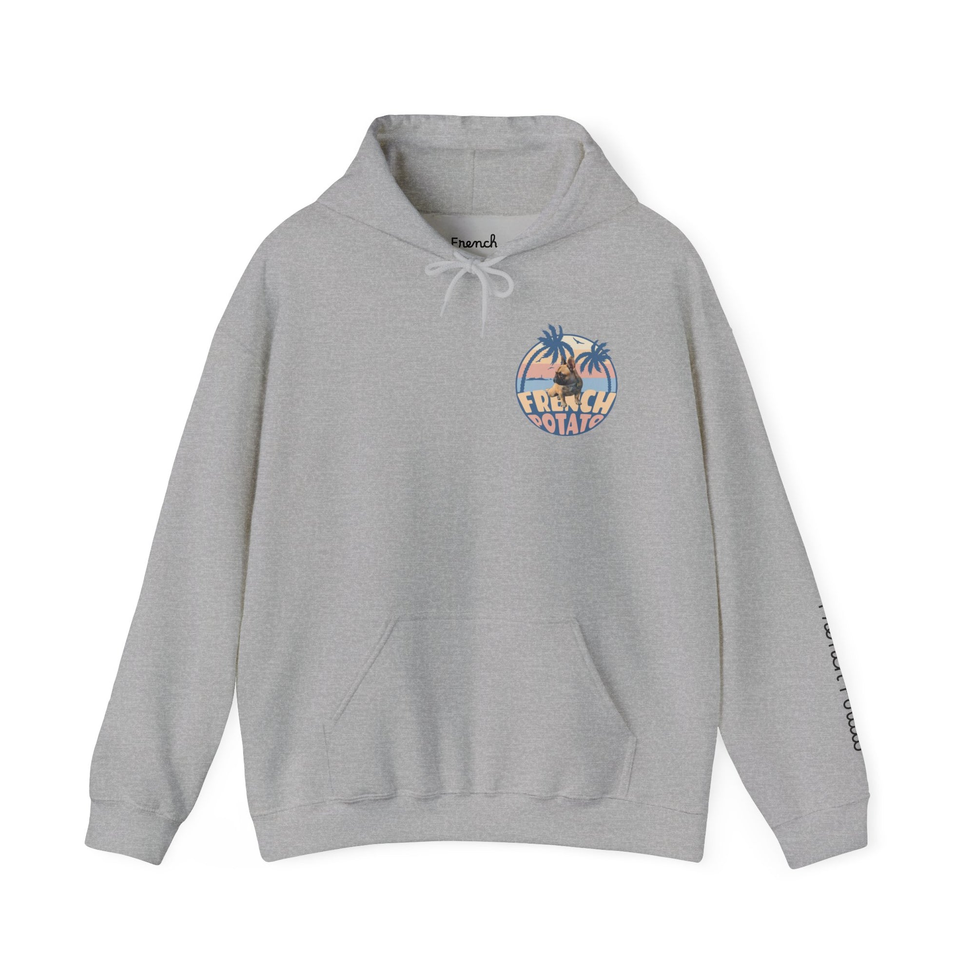 French Bulldog Beach Hoodie