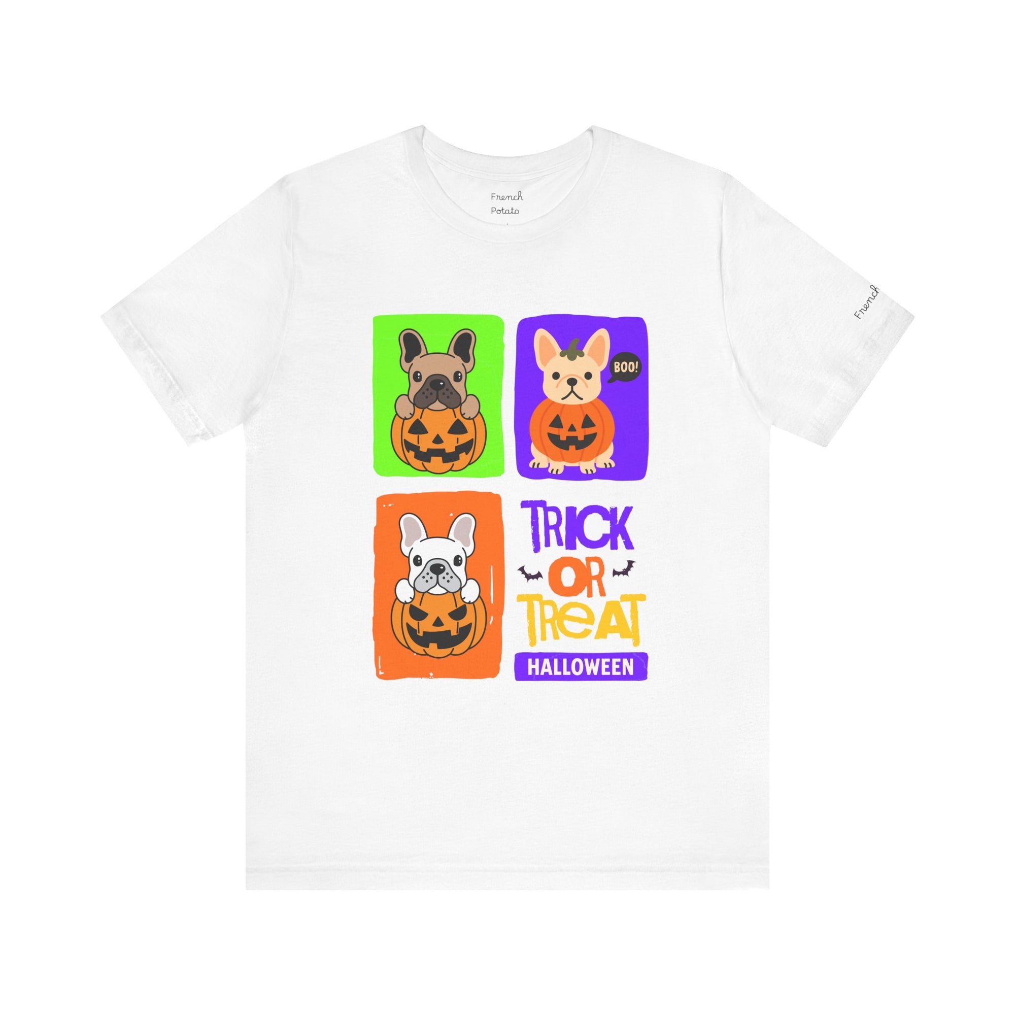 French Bulldog Trick or Treat Halloween Shirt