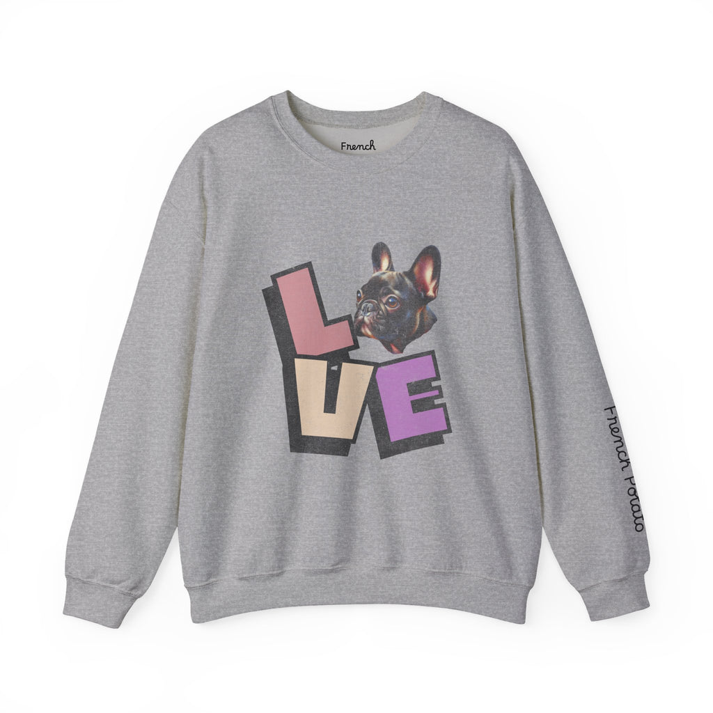 French Bulldog Love Crewneck Sweatshirt