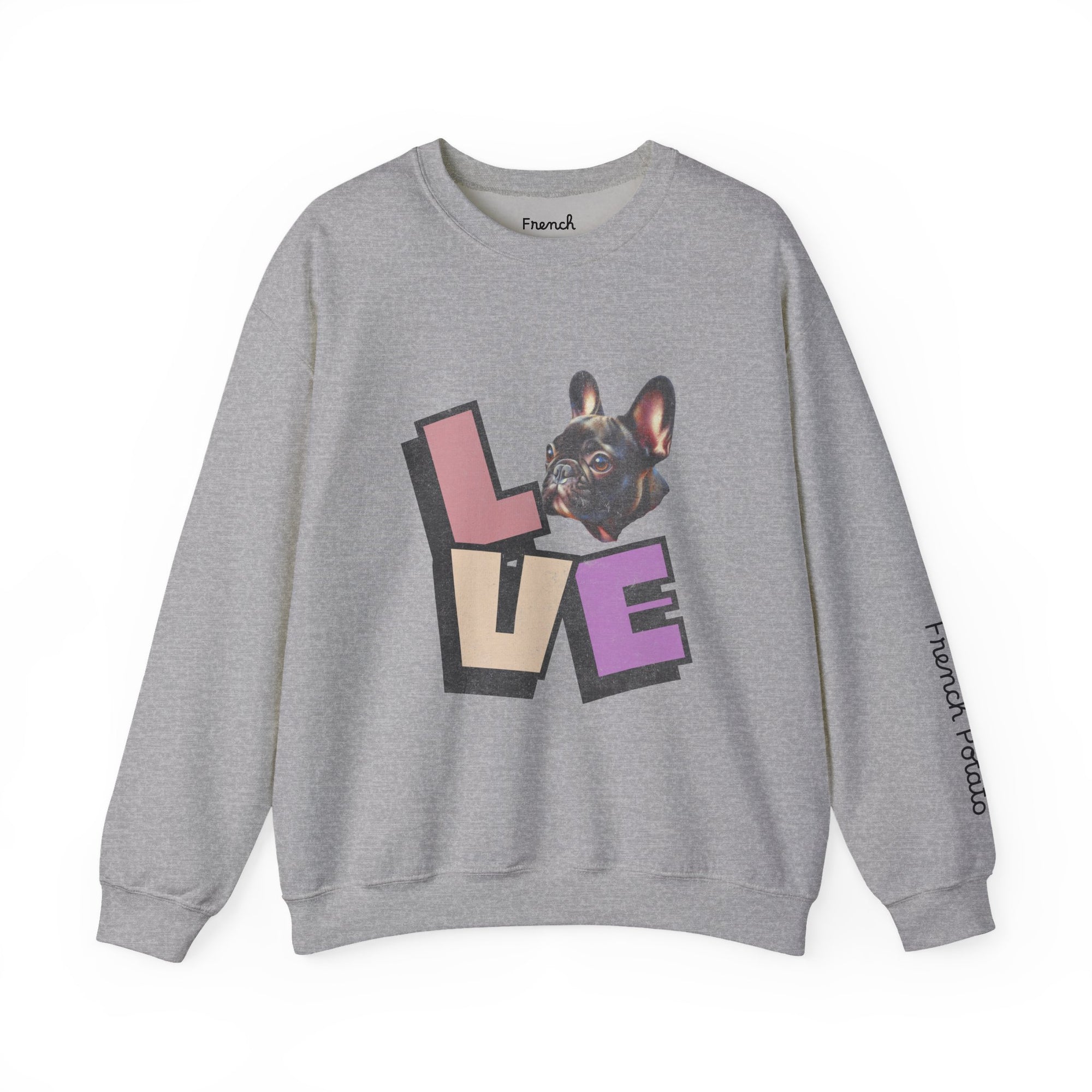 French Bulldog Love Crewneck Sweatshirt