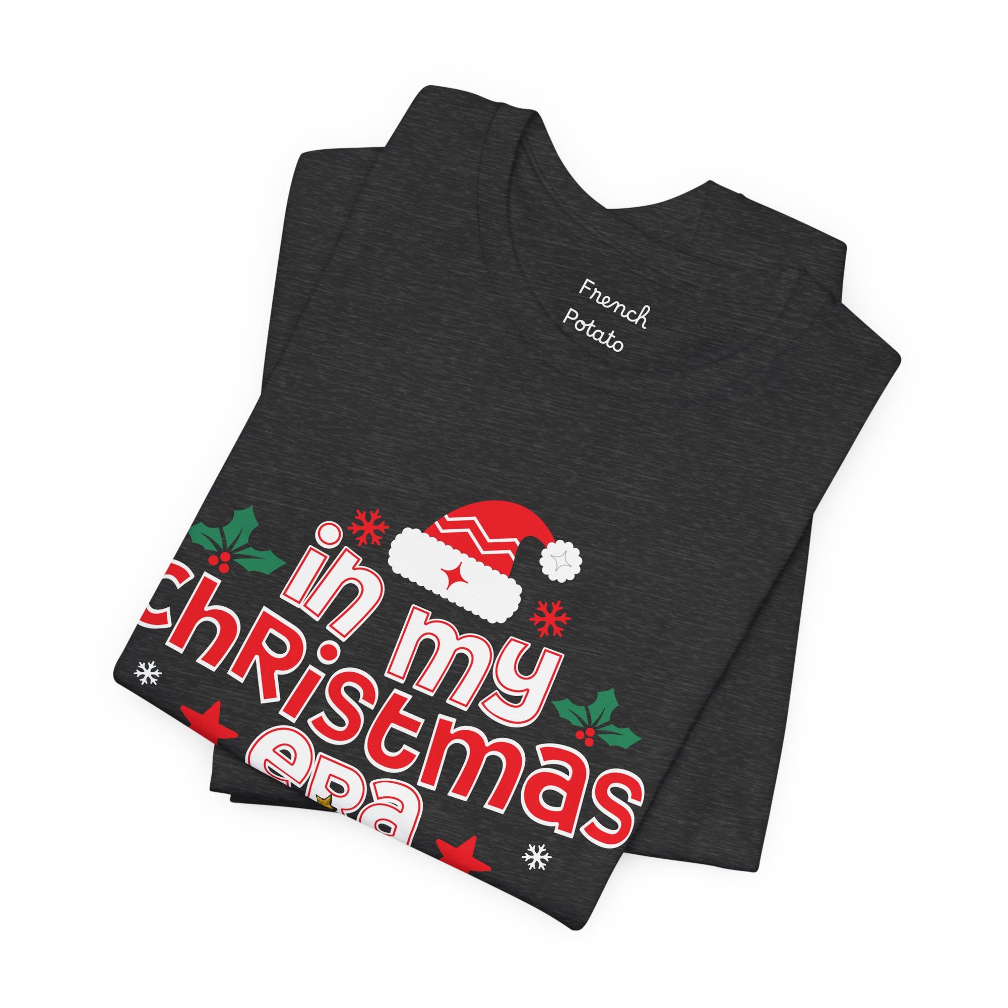 Christmas Era French Bulldog T-Shirt — "In My Christmas Era" Cute Dog Holiday Tee