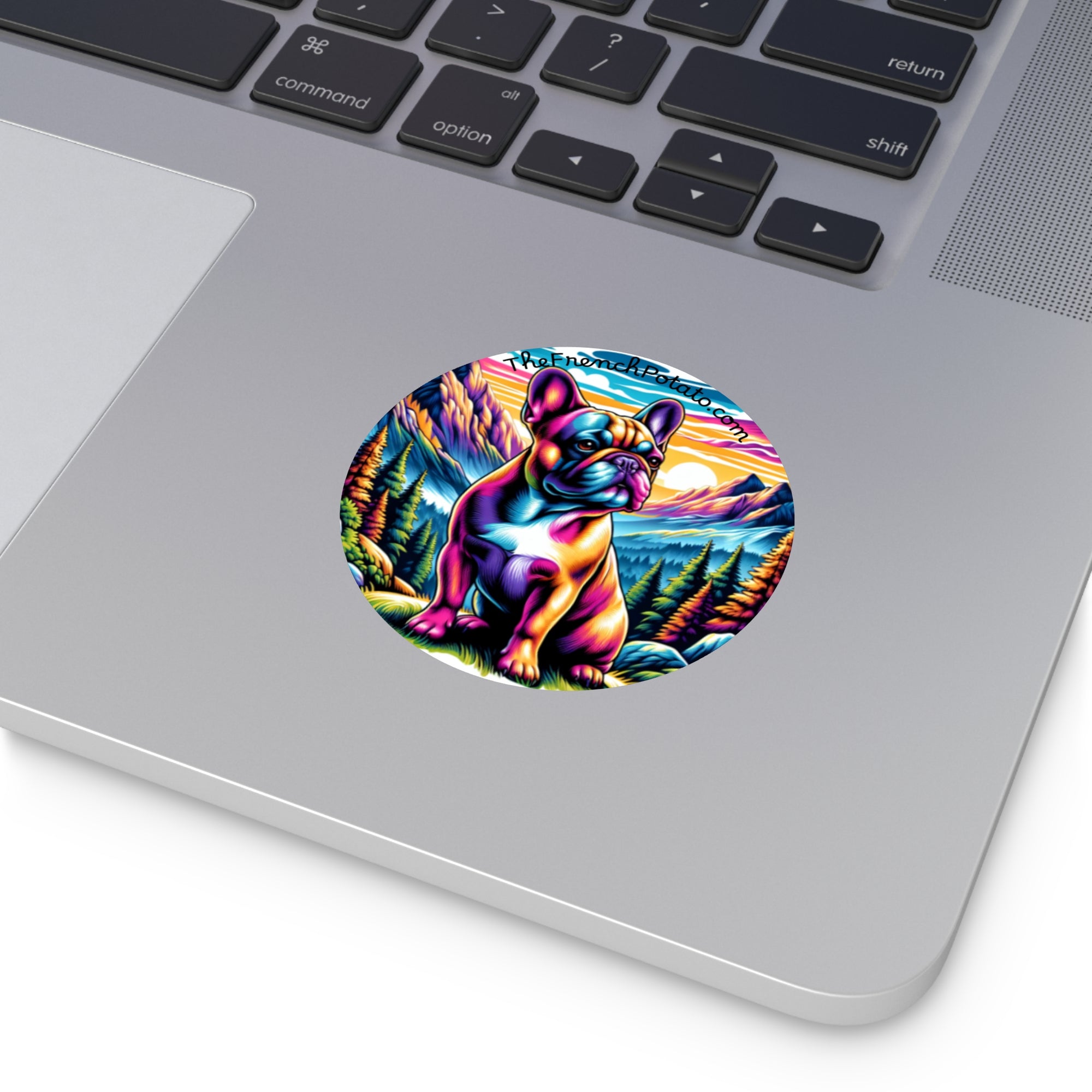 Vibrant French Bulldog Sticker