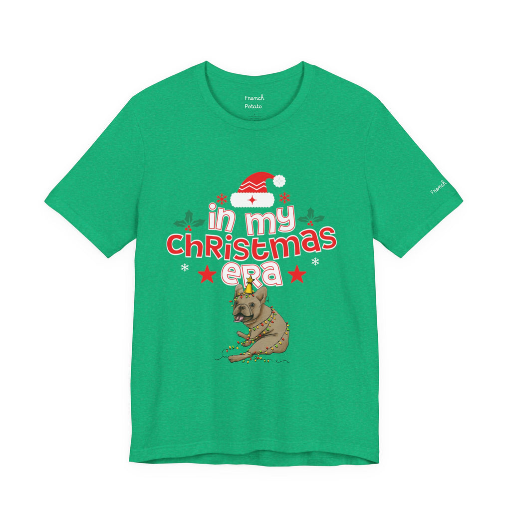 Christmas Era French Bulldog T-Shirt — "In My Christmas Era" Cute Dog Holiday Tee