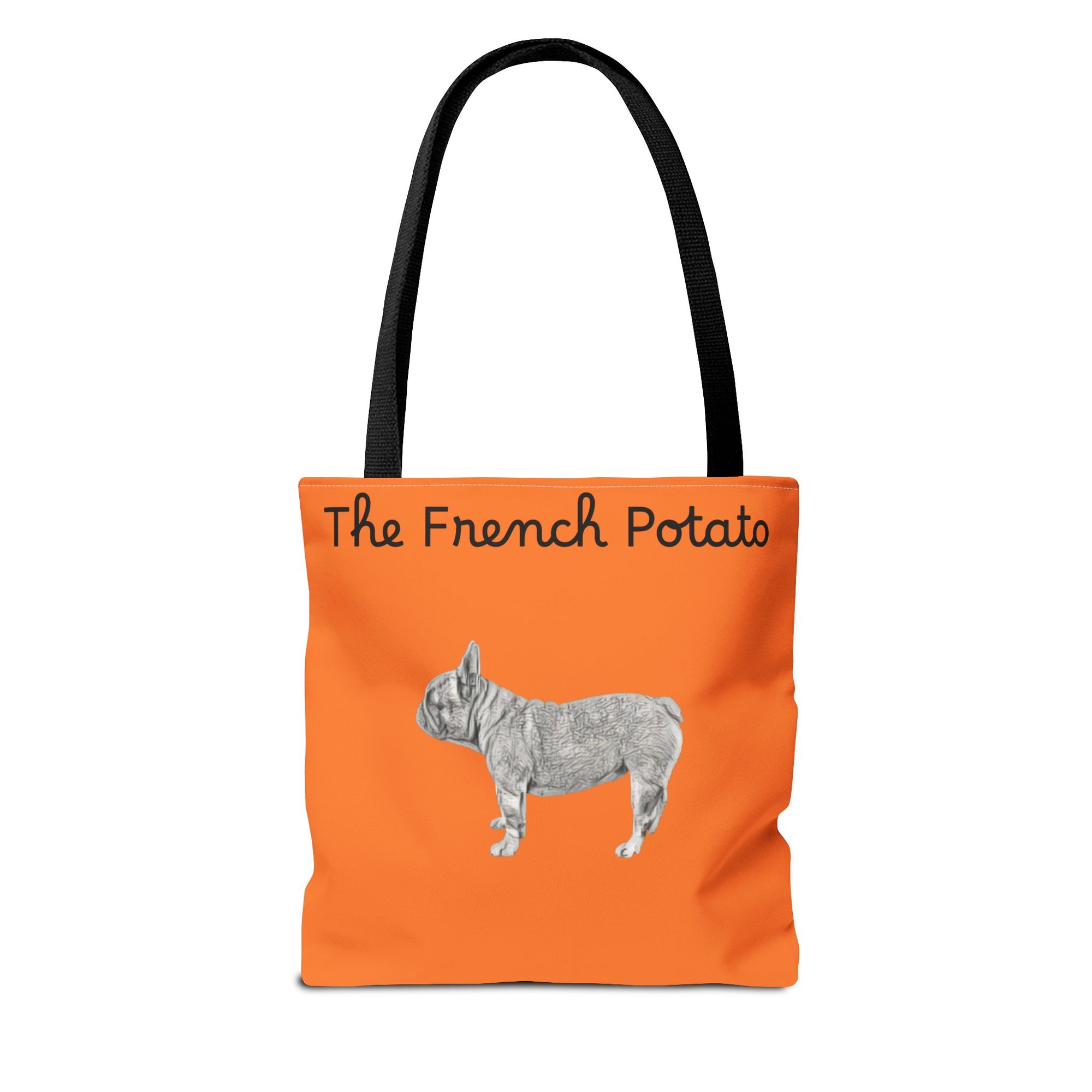 Orange Frenchie Potato Tote Bag, You Are Doing Great!