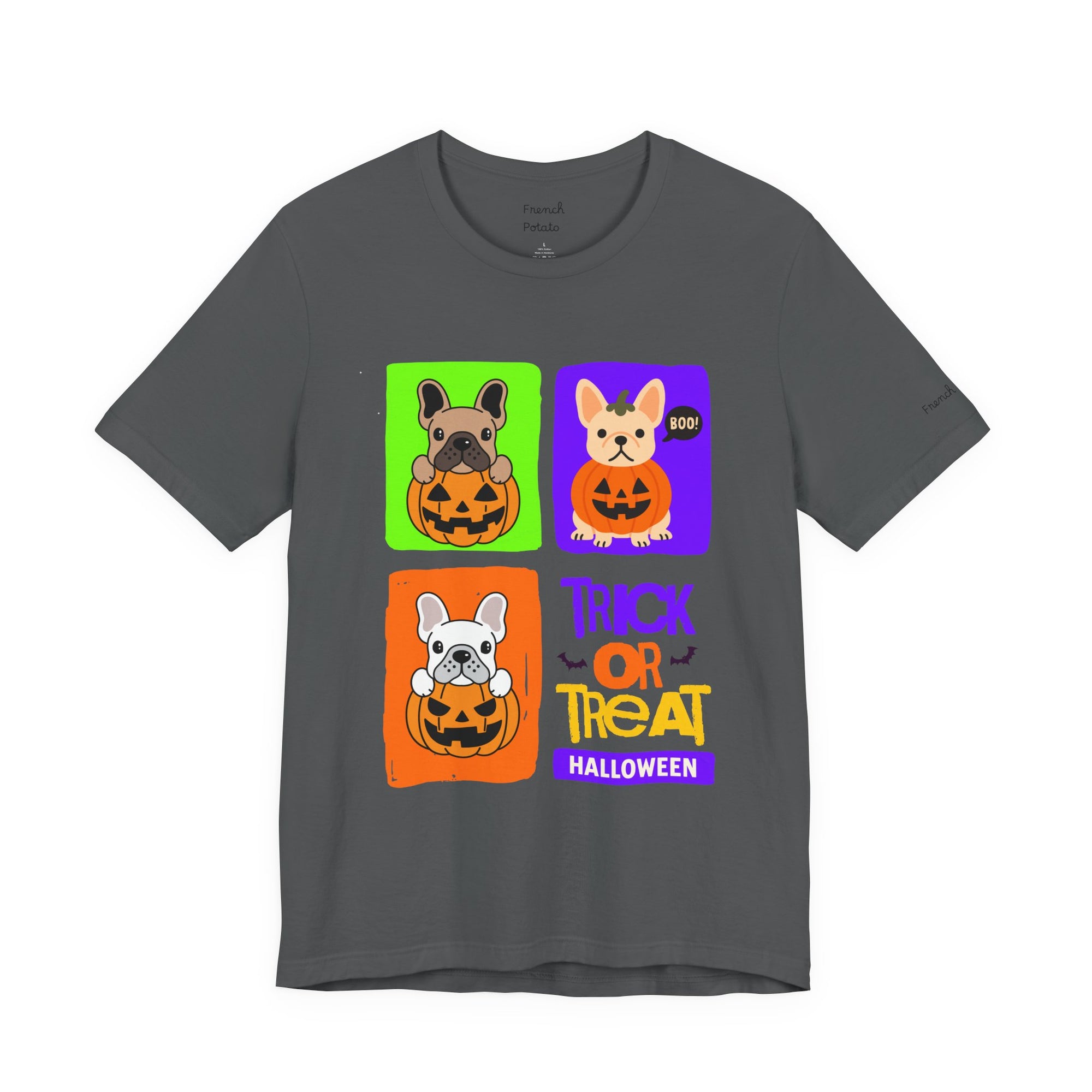 French Bulldog Trick or Treat Halloween Shirt
