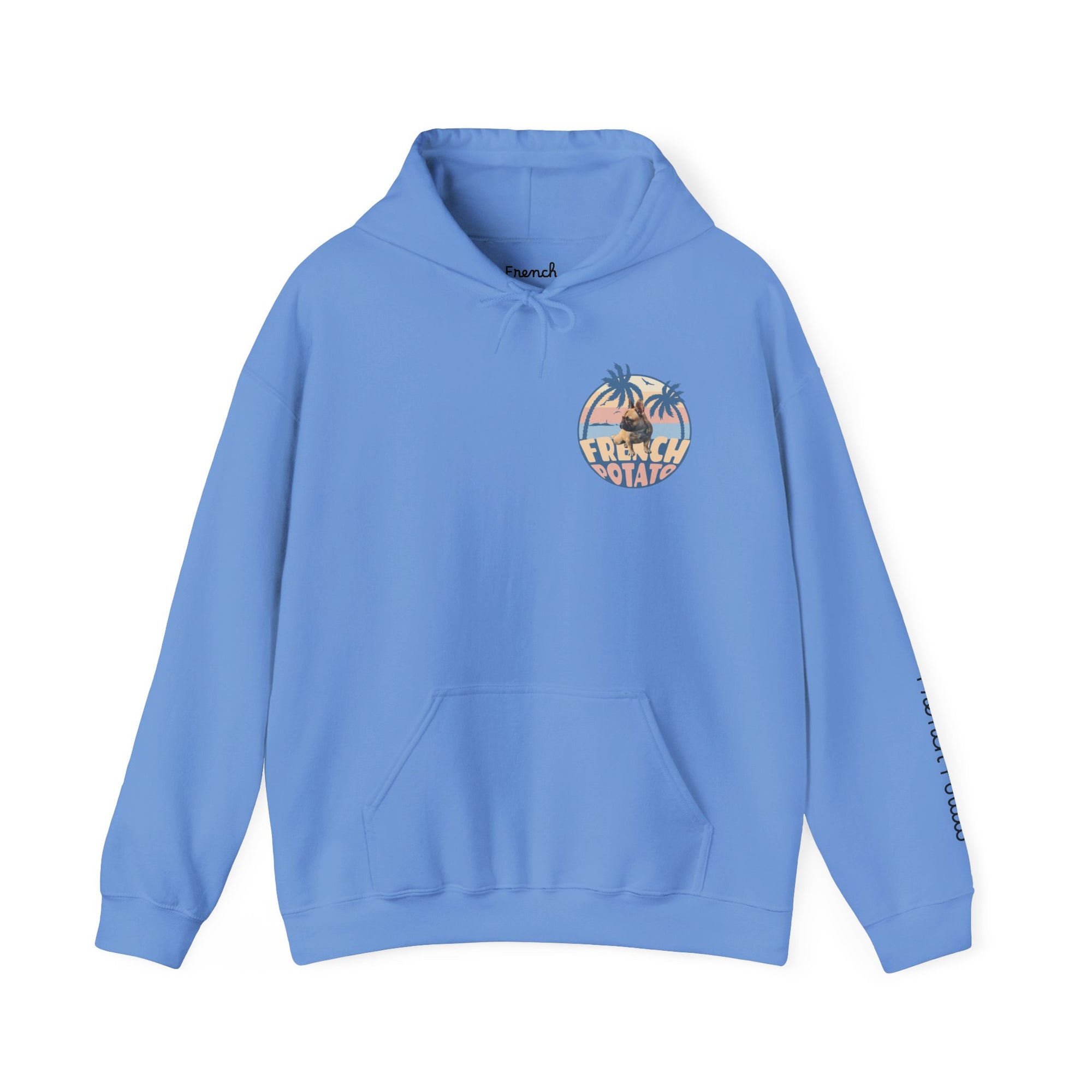 French Bulldog Beach Hoodie