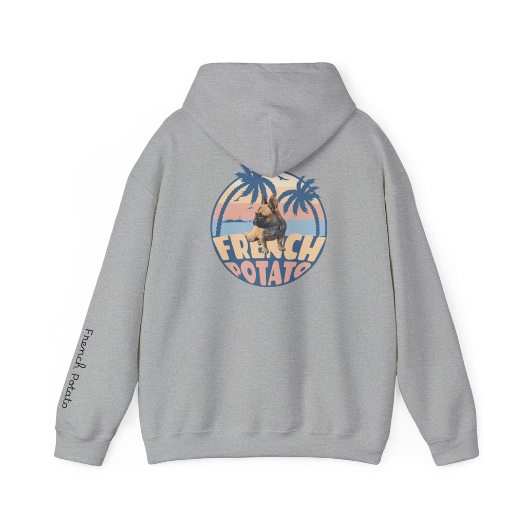 French Bulldog Beach Hoodie
