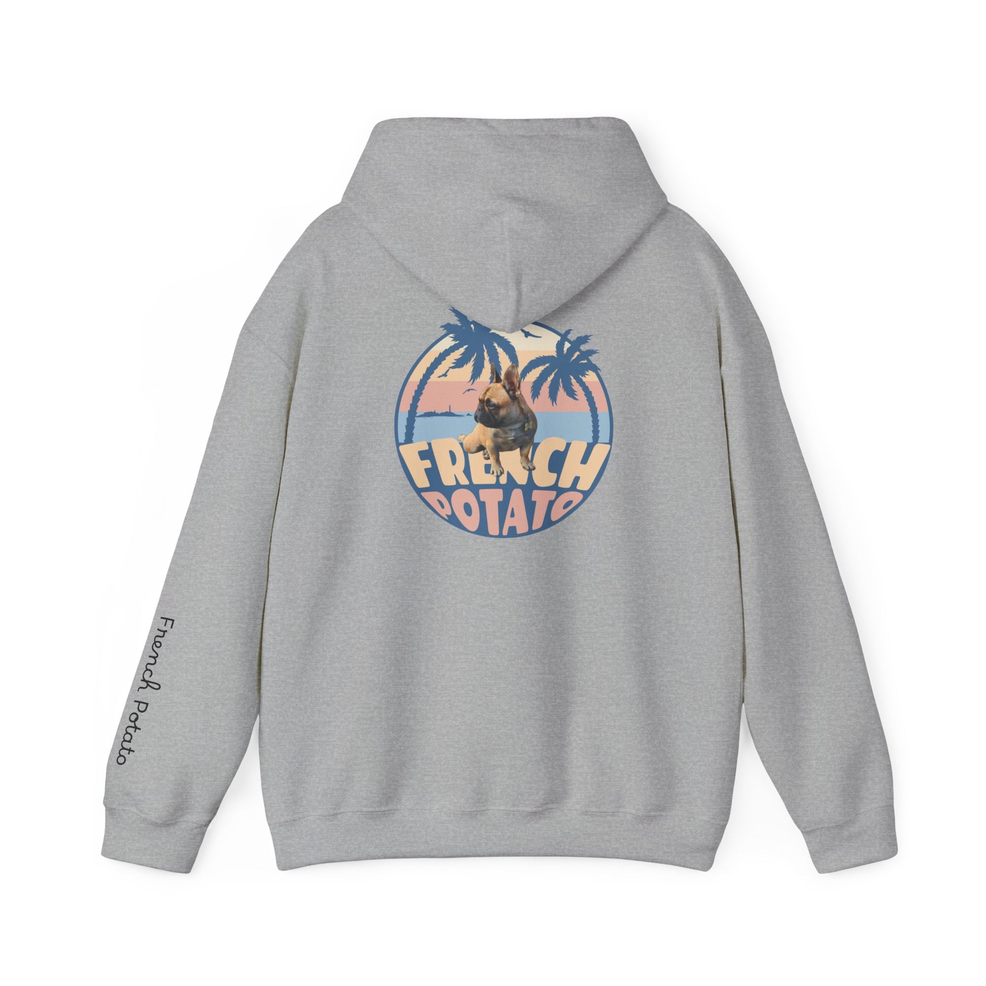 French Bulldog Beach Hoodie
