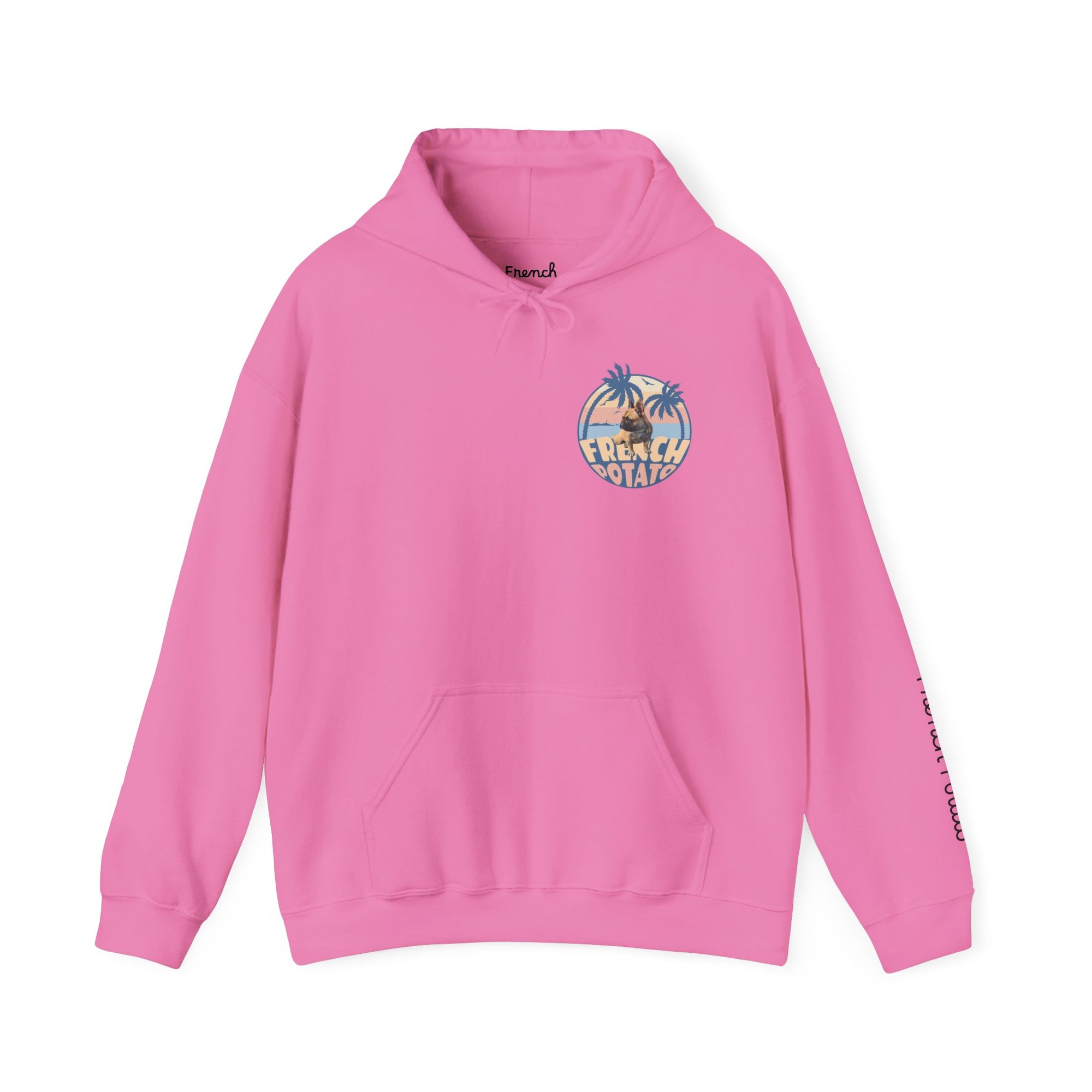 French Bulldog Beach Hoodie