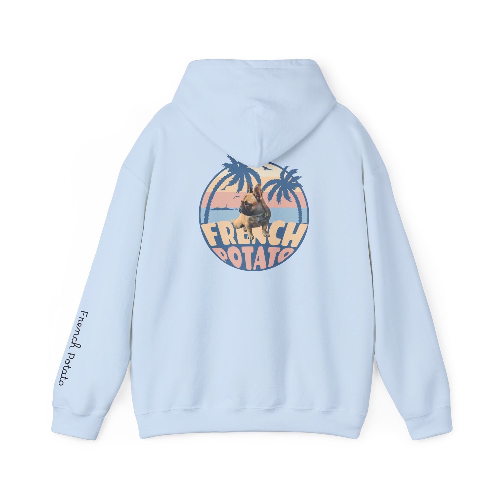 French Bulldog Beach Hoodie