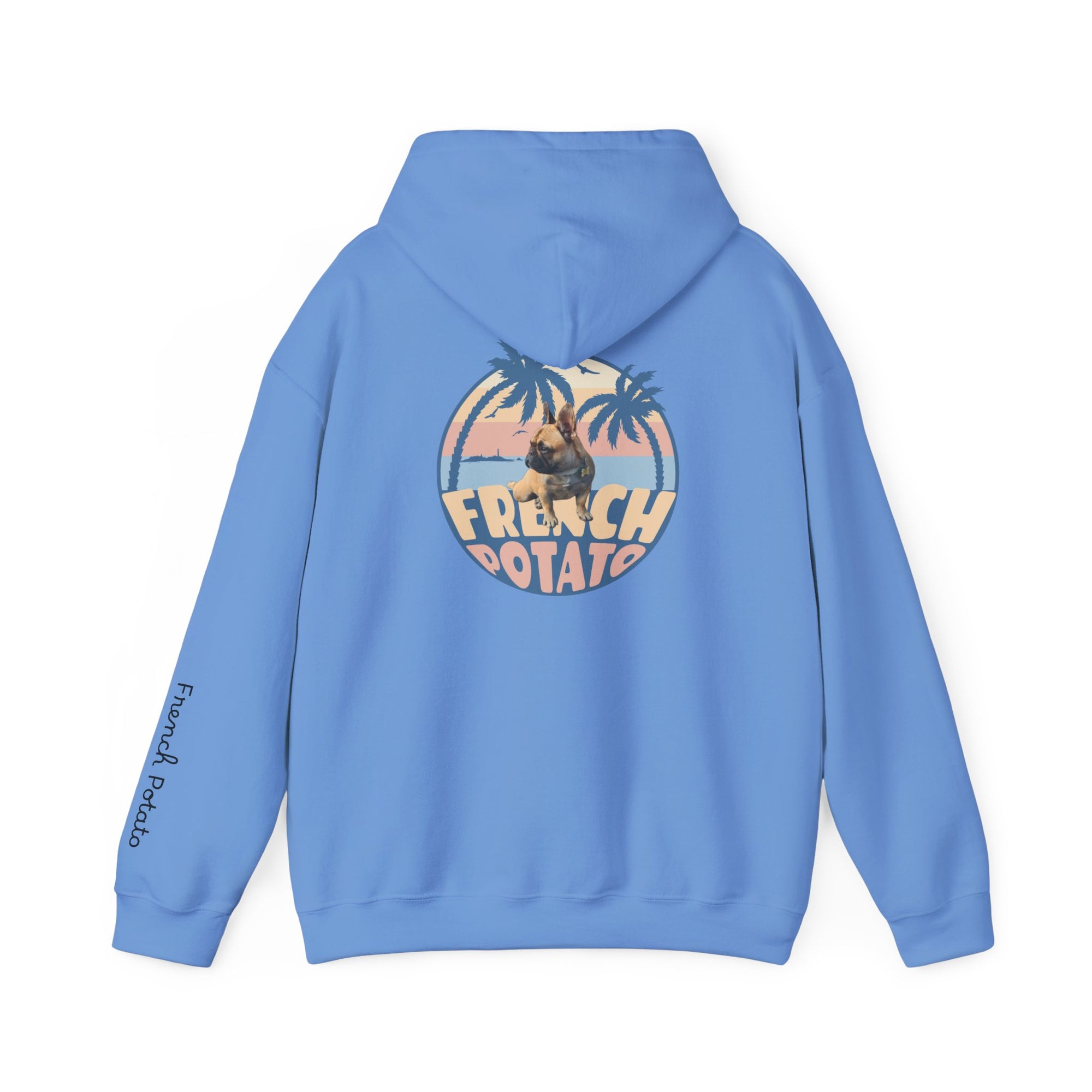 French Bulldog Beach Hoodie