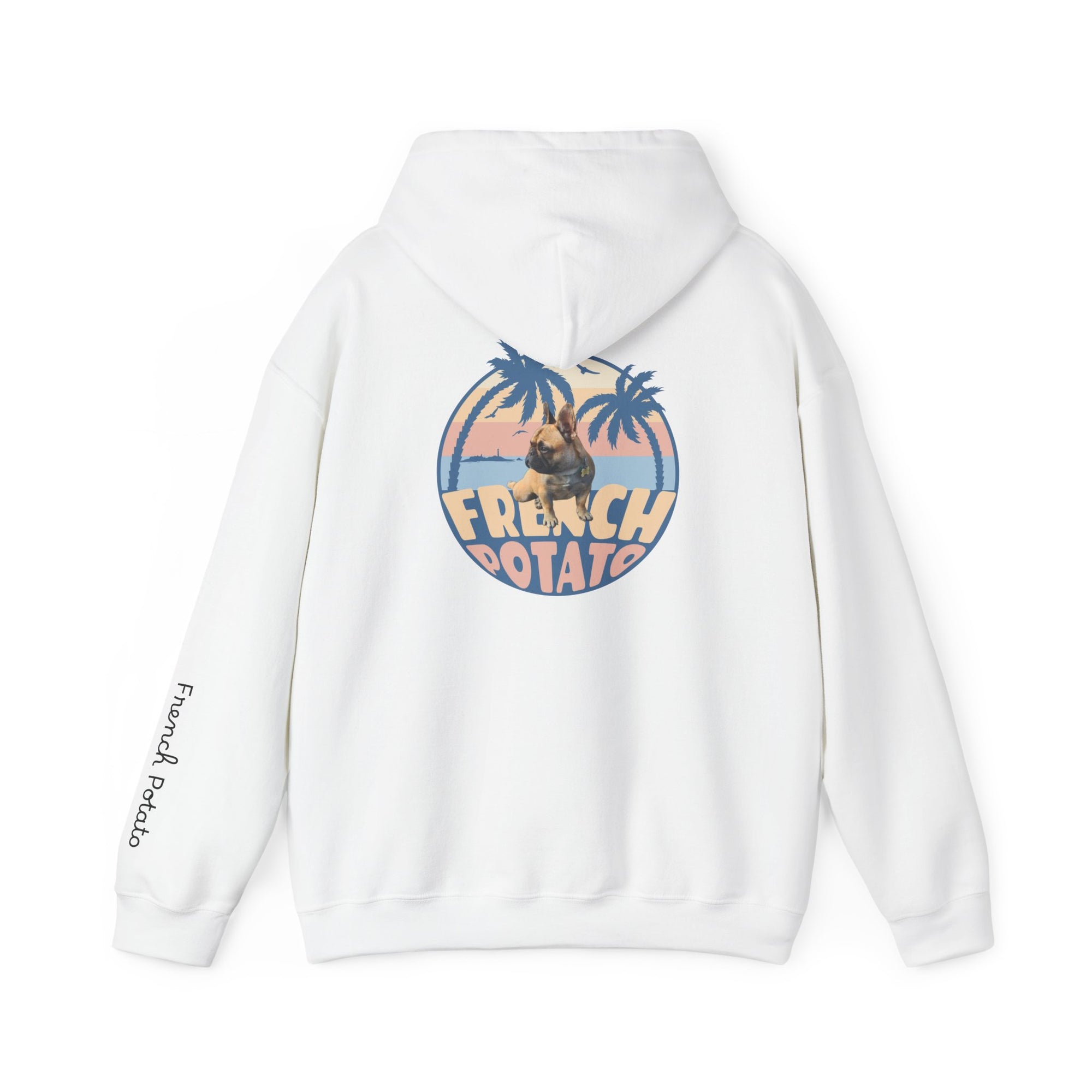 French Bulldog Beach Hoodie