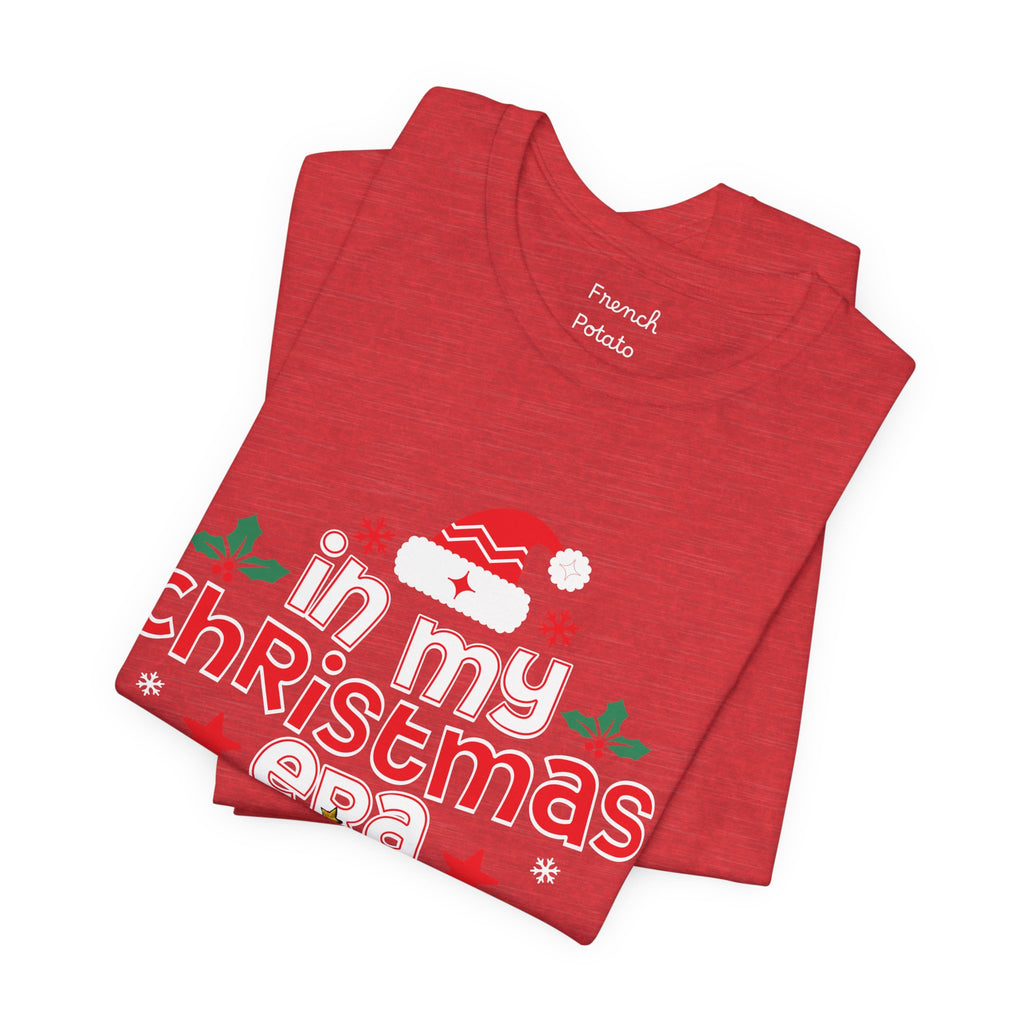 Christmas Era French Bulldog T-Shirt — "In My Christmas Era" Cute Dog Holiday Tee