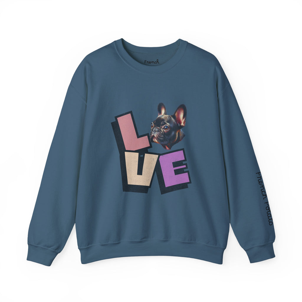 French Bulldog Love Crewneck Sweatshirt
