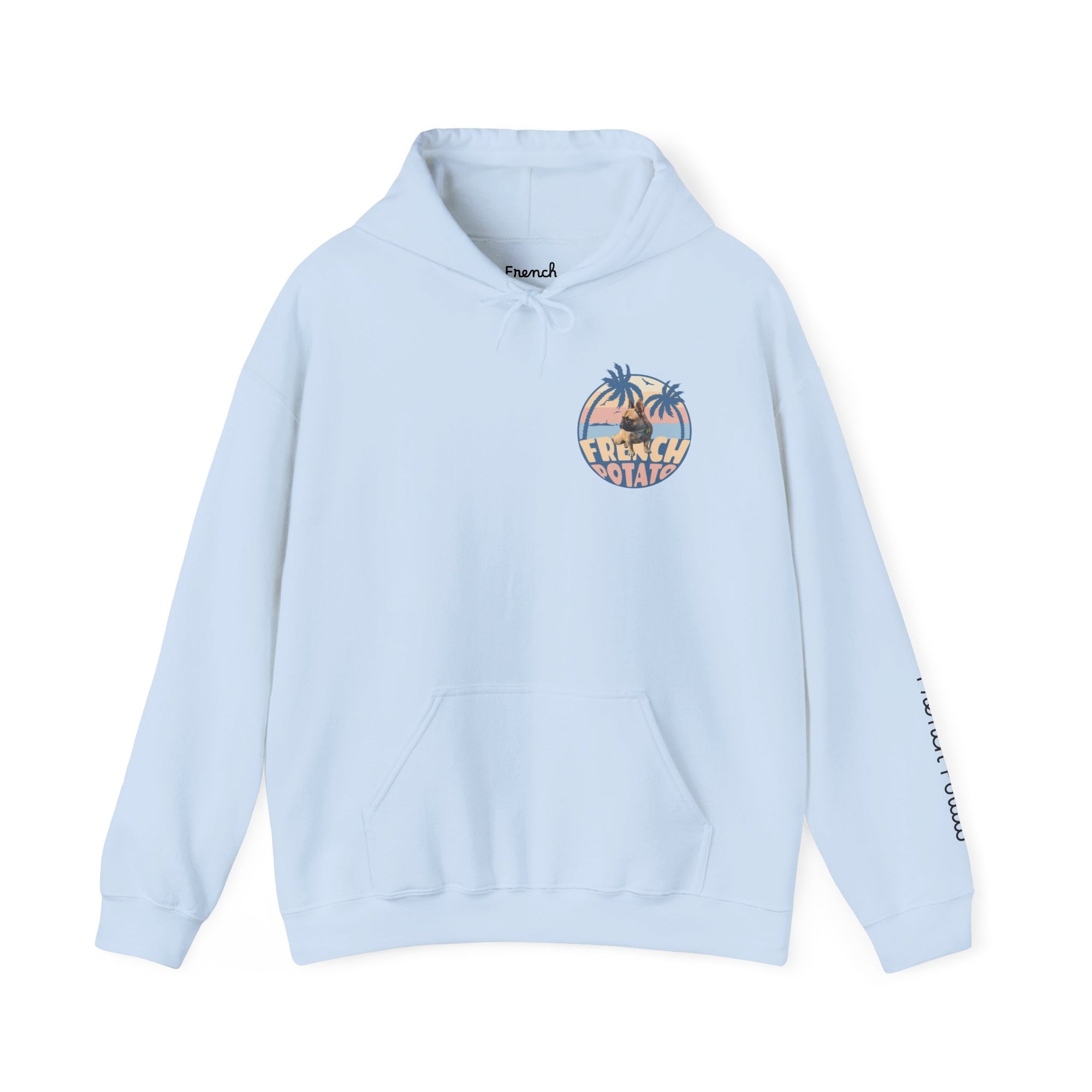 French Bulldog Beach Hoodie
