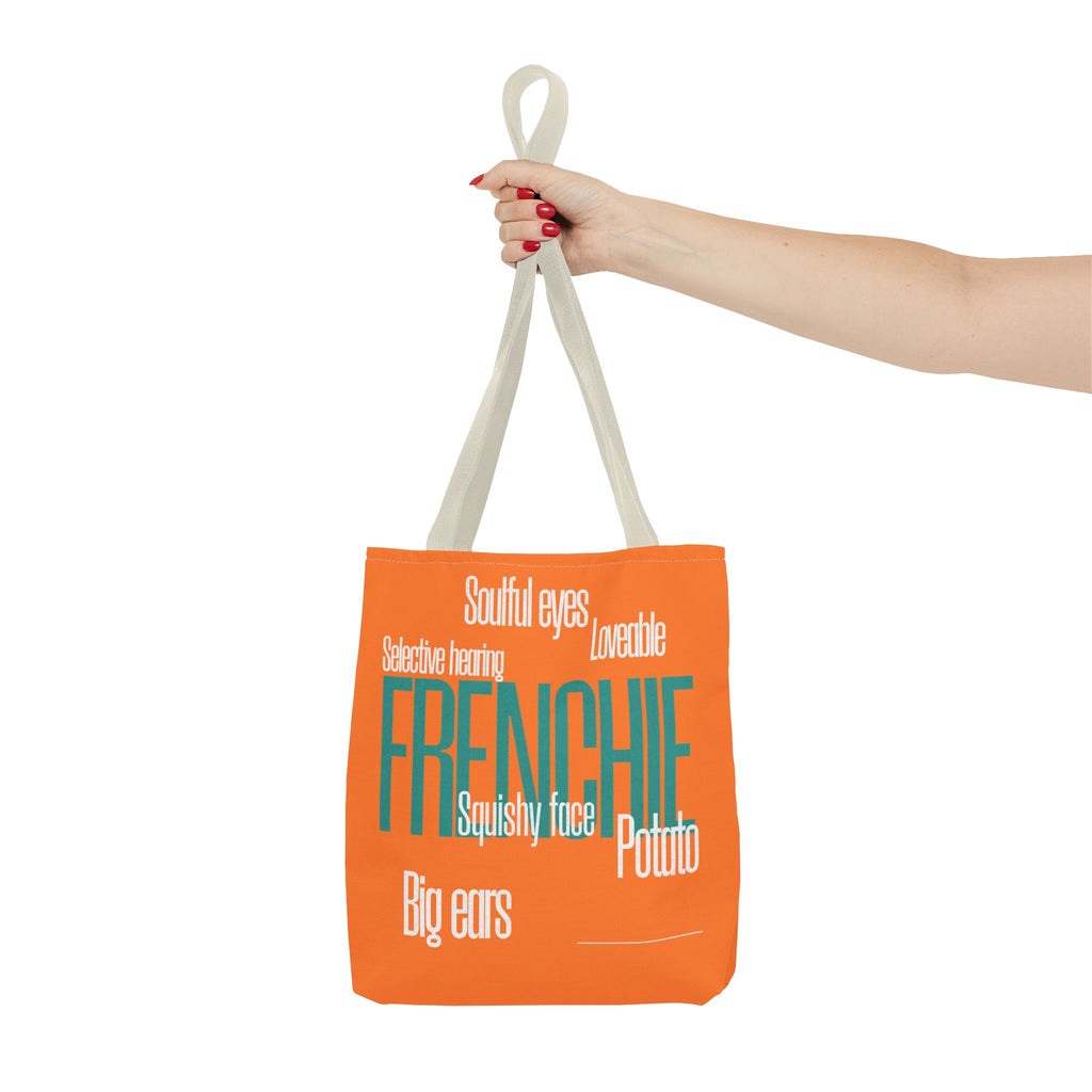Frenchie Tote Bag - Orange