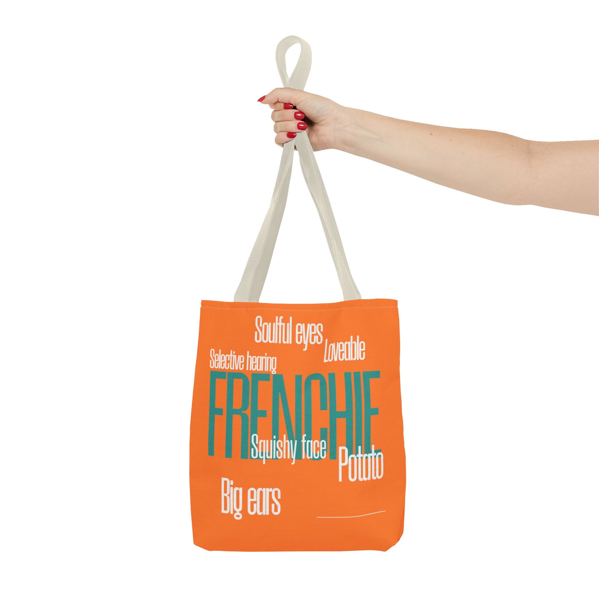 Frenchie Tote Bag - Orange