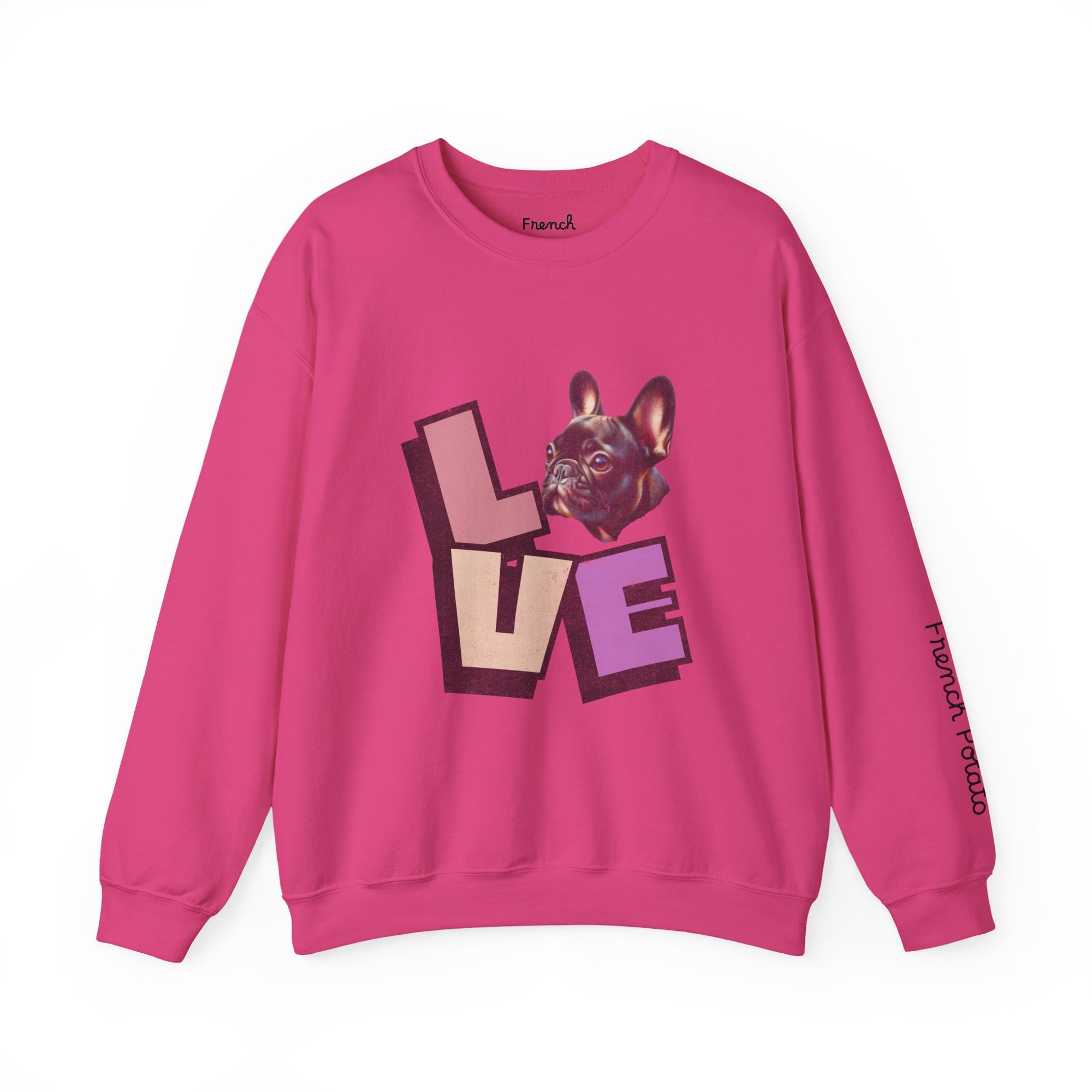 French Bulldog Love Crewneck Sweatshirt