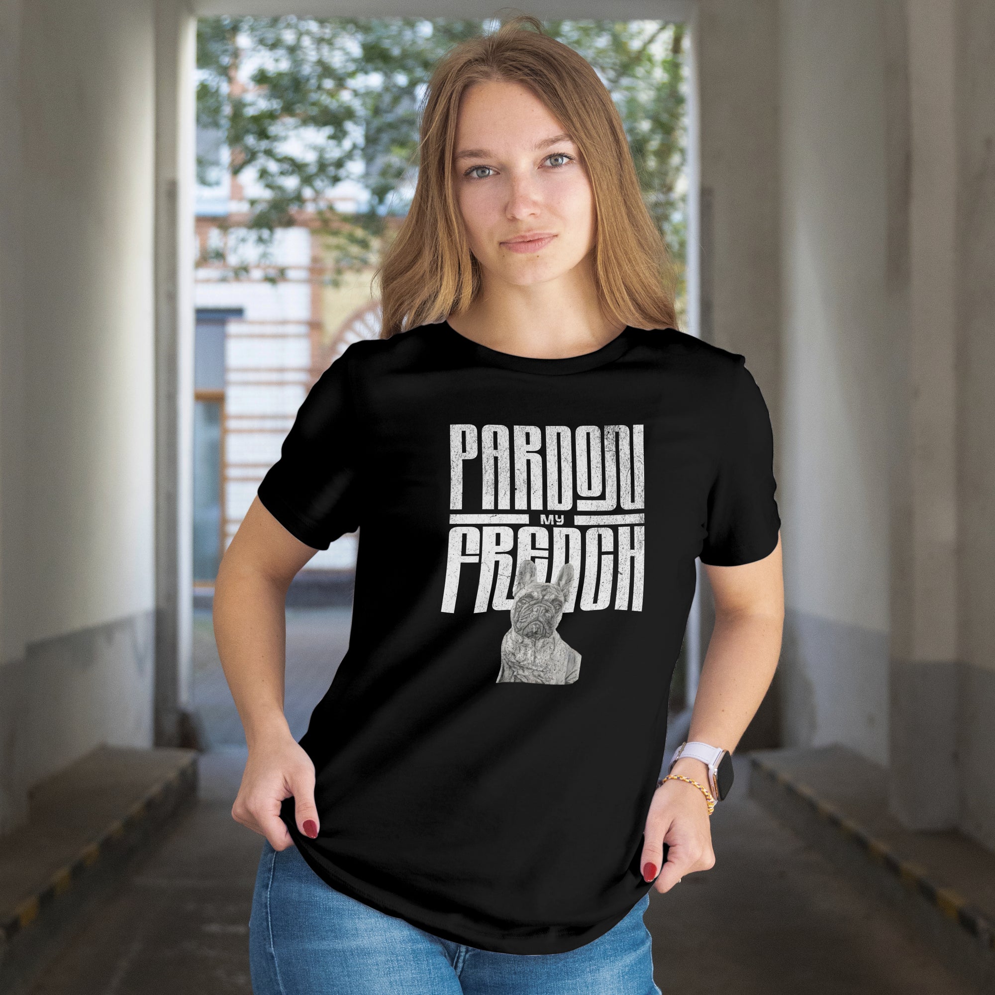 Pardon My French- French Bulldog T-shirt