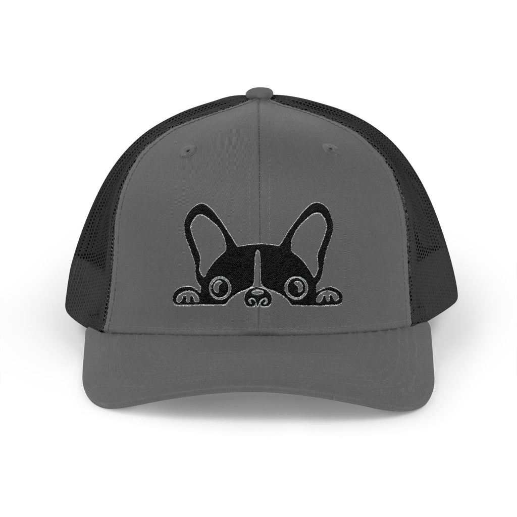 French Bulldog Snapback Trucker Cap