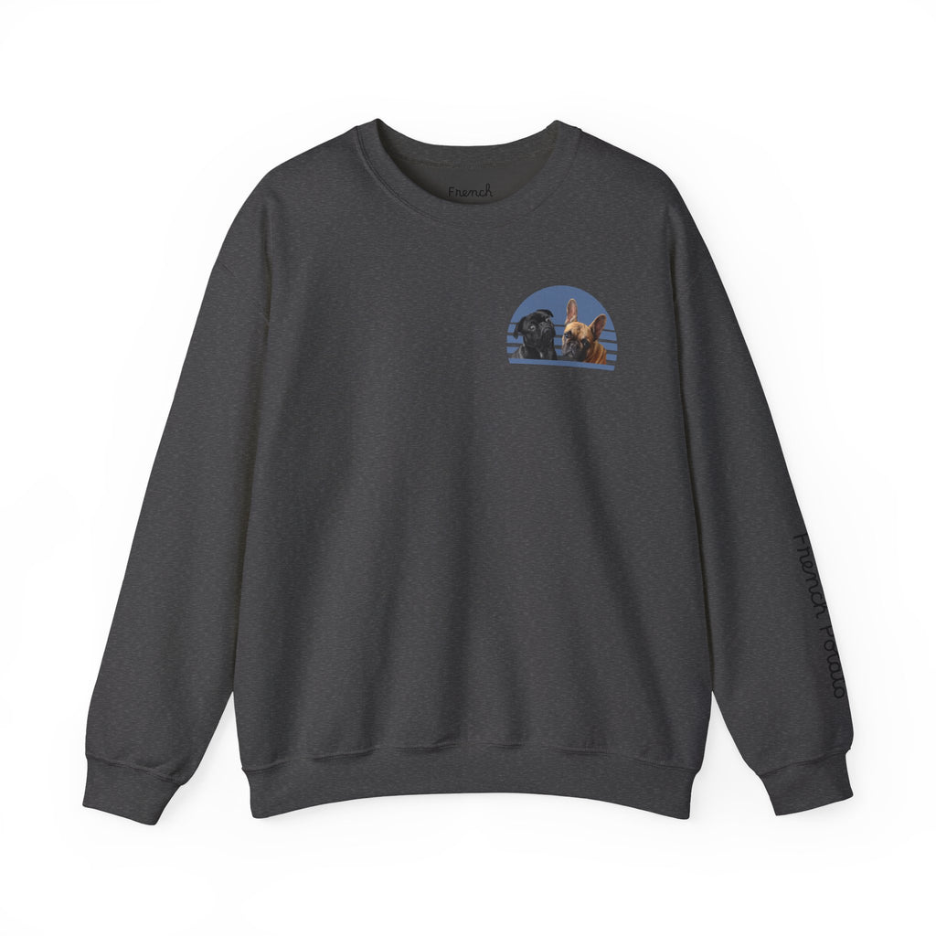 Pug Life & Frenchie Vibes Crewneck Sweatshirt