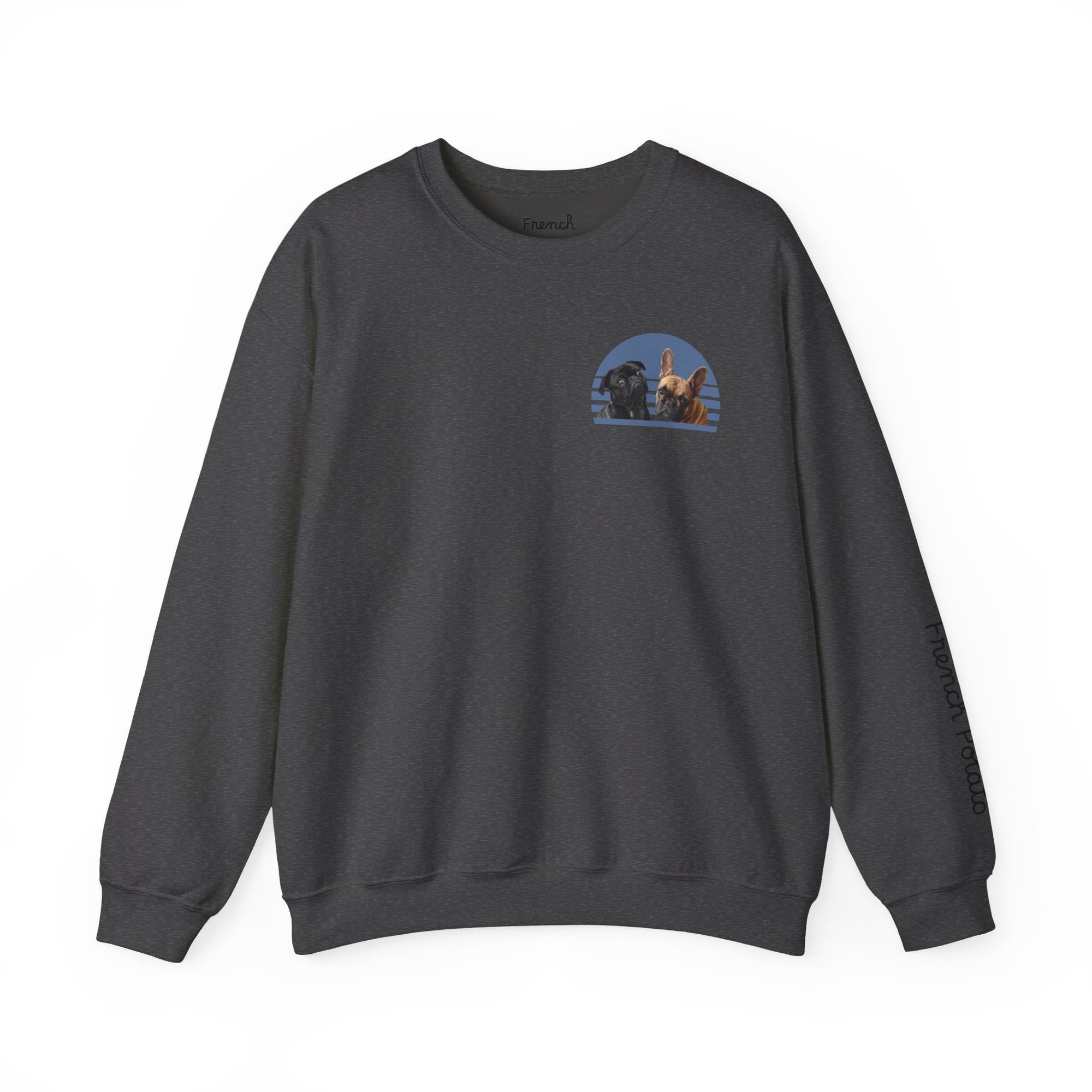 Pug Life & Frenchie Vibes Crewneck Sweatshirt