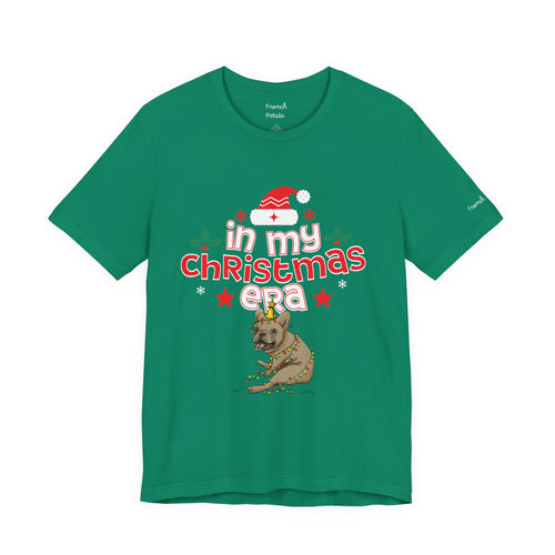Christmas Era French Bulldog T-Shirt — "In My Christmas Era" Cute Dog Holiday Tee
