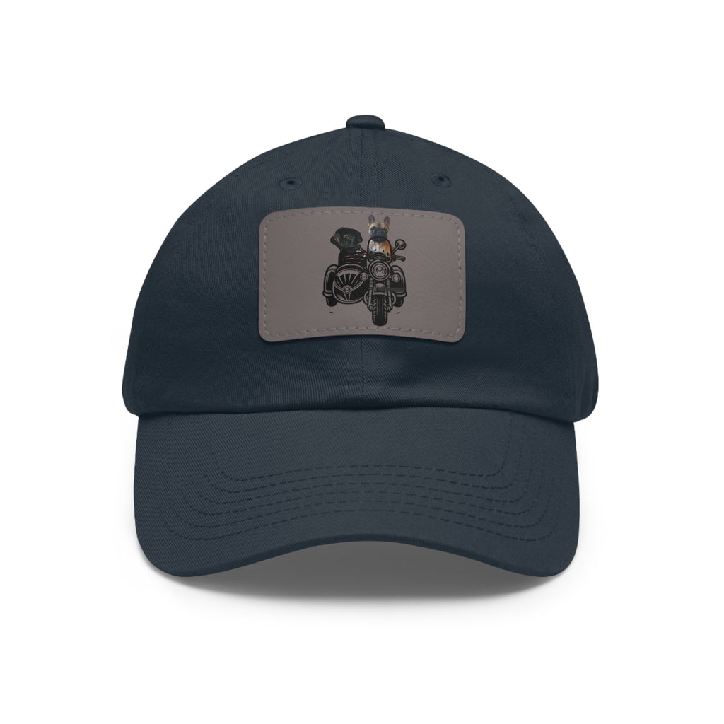 Frenchie + Pug Motorcycle Hat