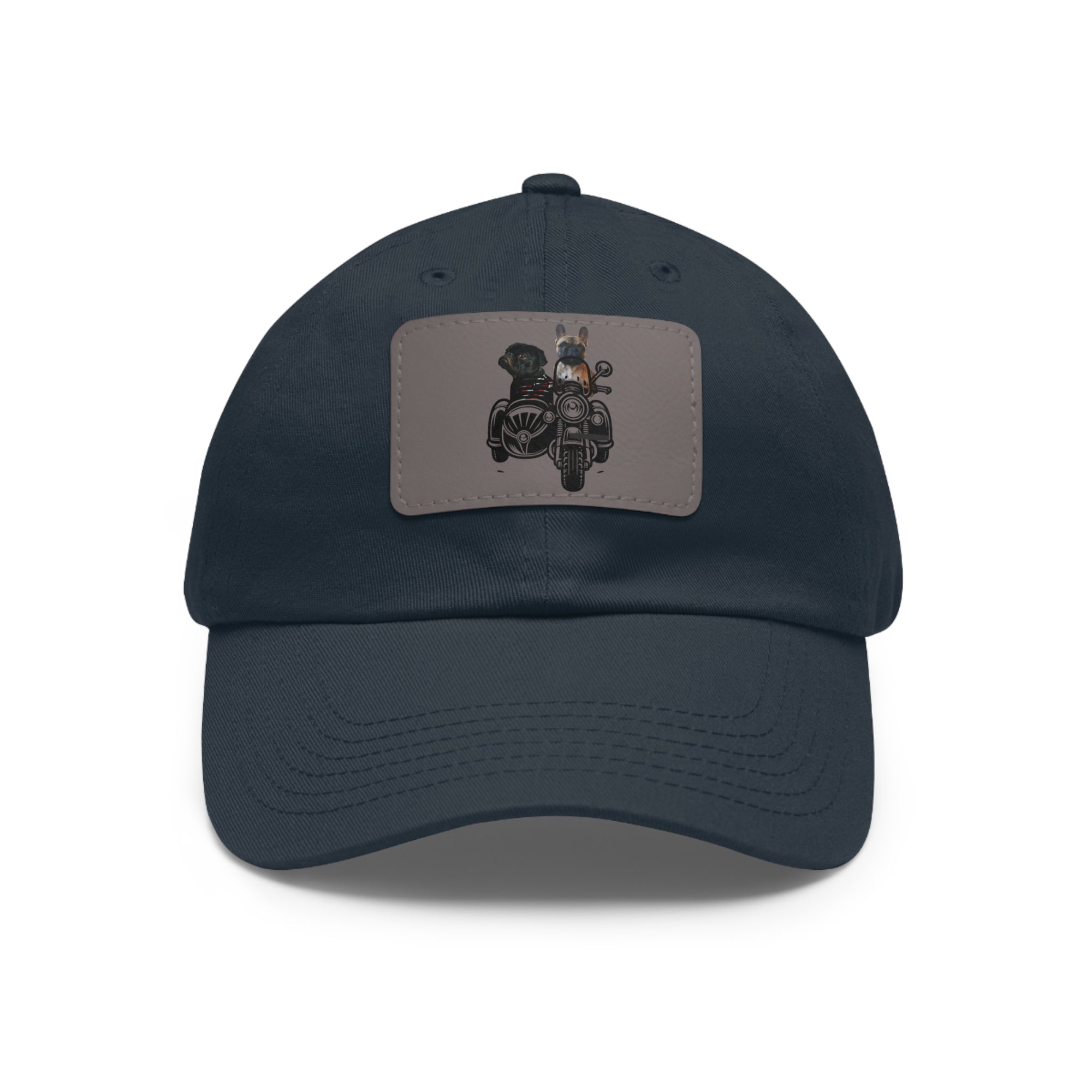 Frenchie + Pug Motorcycle Hat