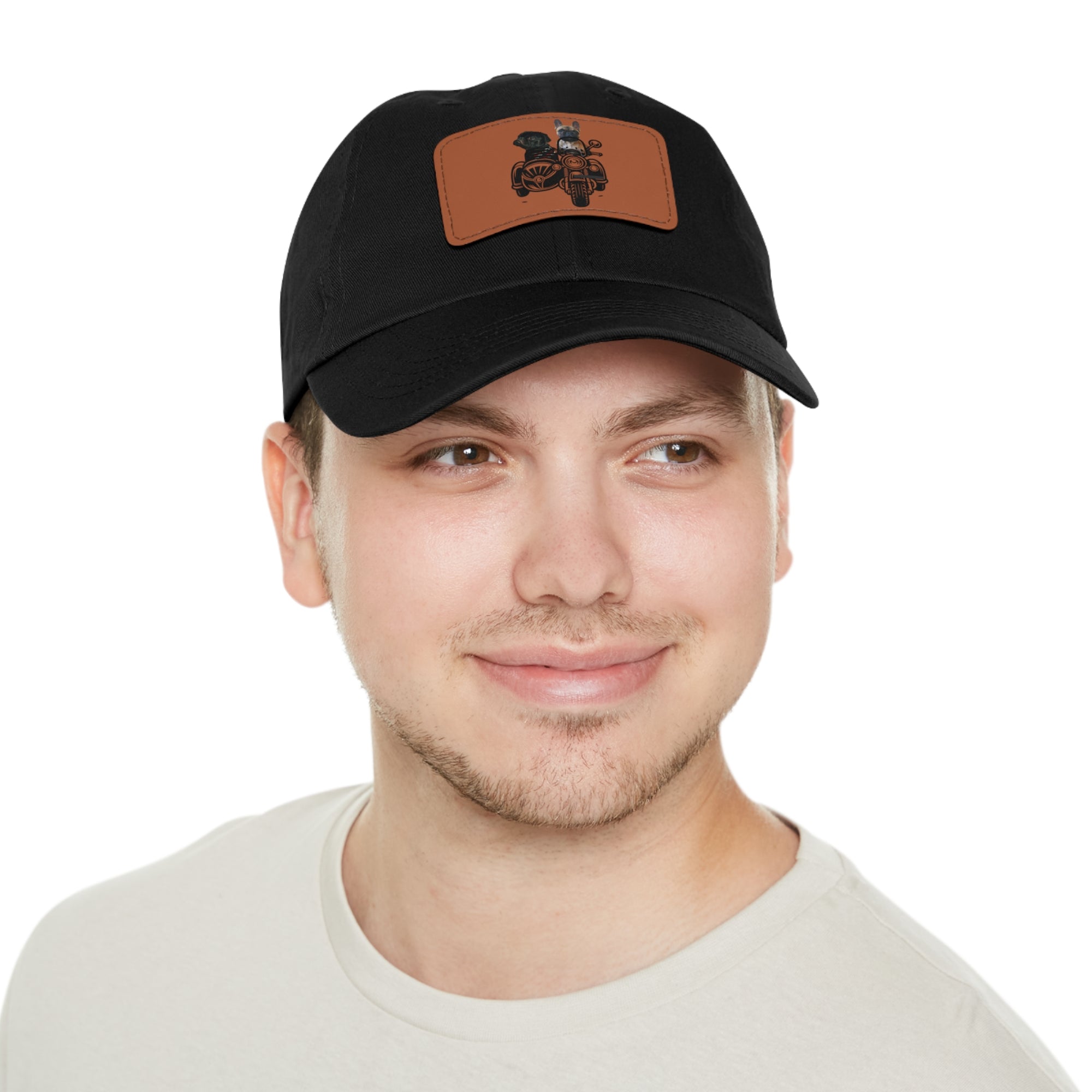 Frenchie + Pug Motorcycle Hat