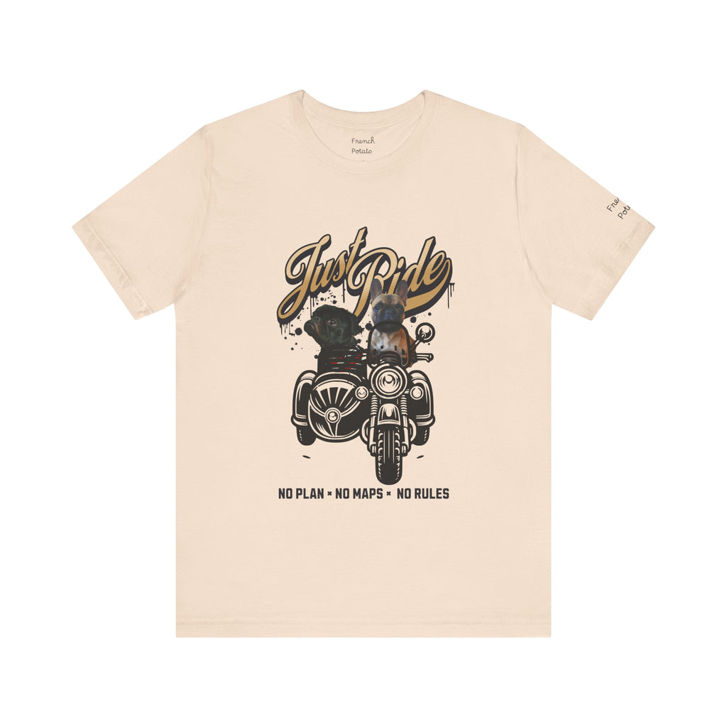 Frenchie & Pug Biker T-shirt