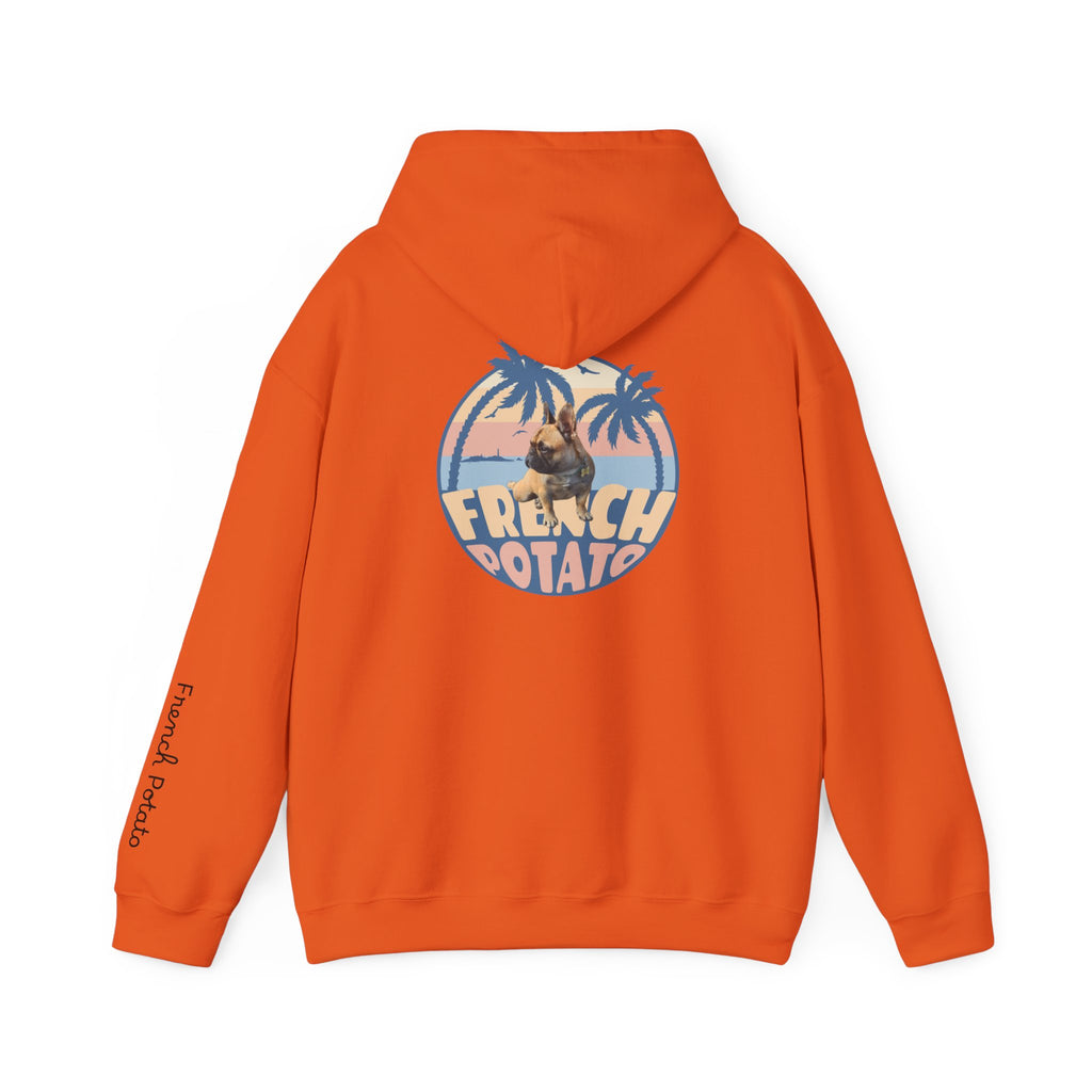 French Bulldog Beach Hoodie
