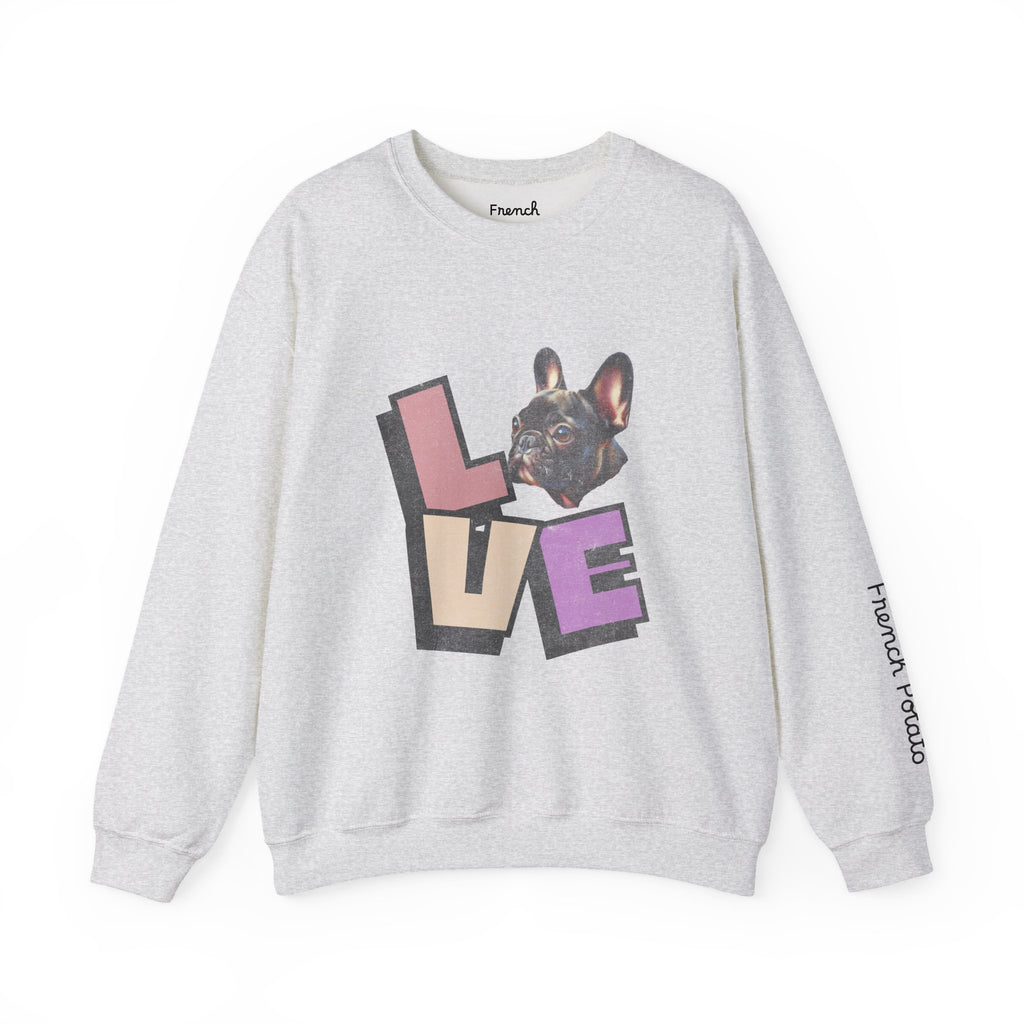 French Bulldog Love Crewneck Sweatshirt