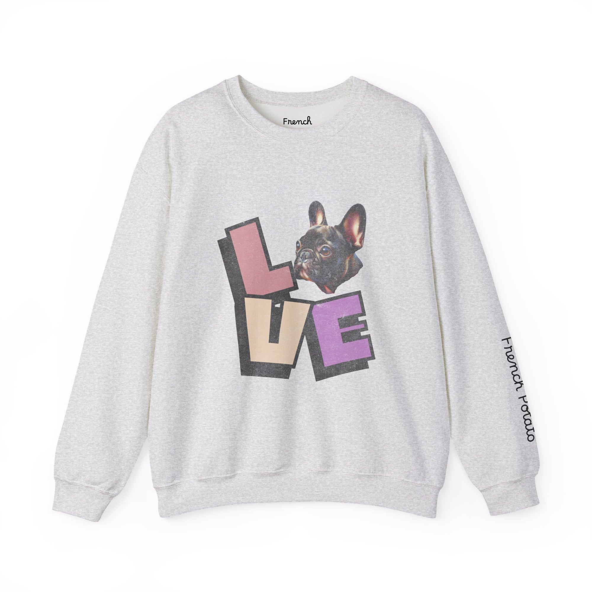French Bulldog Love Crewneck Sweatshirt