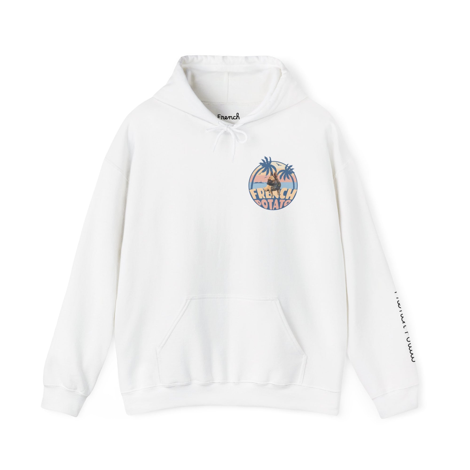 French Bulldog Beach Hoodie
