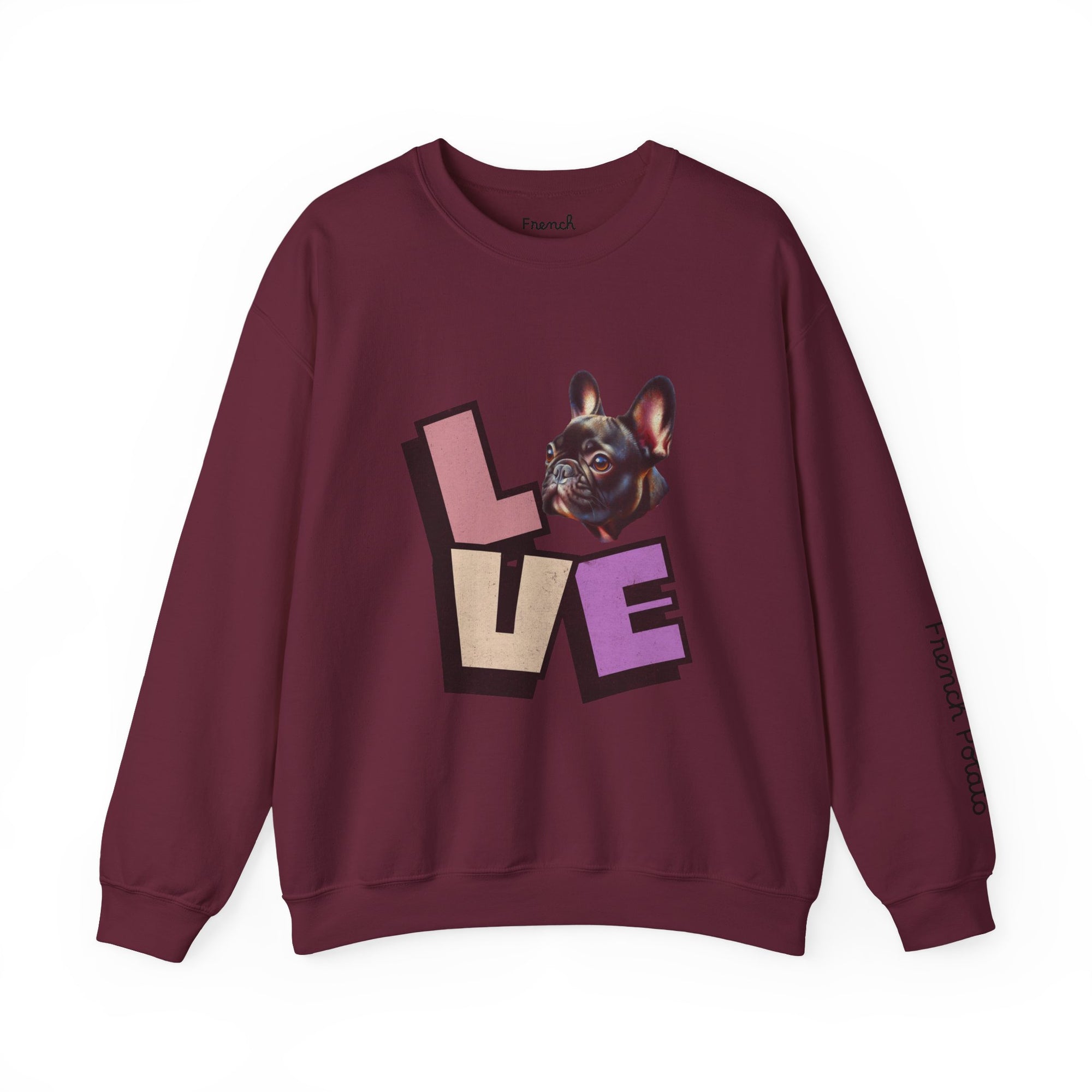 French Bulldog Love Crewneck Sweatshirt