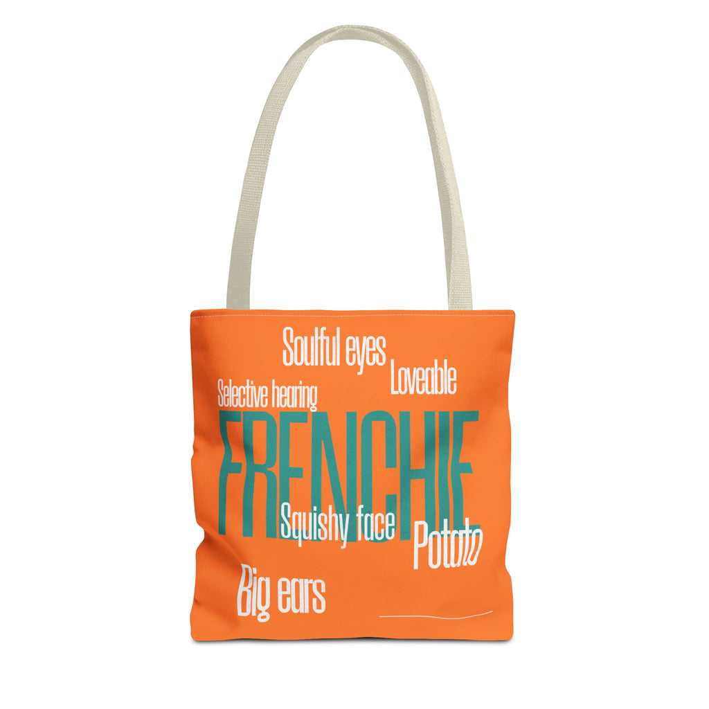 Frenchie Tote Bag - Orange