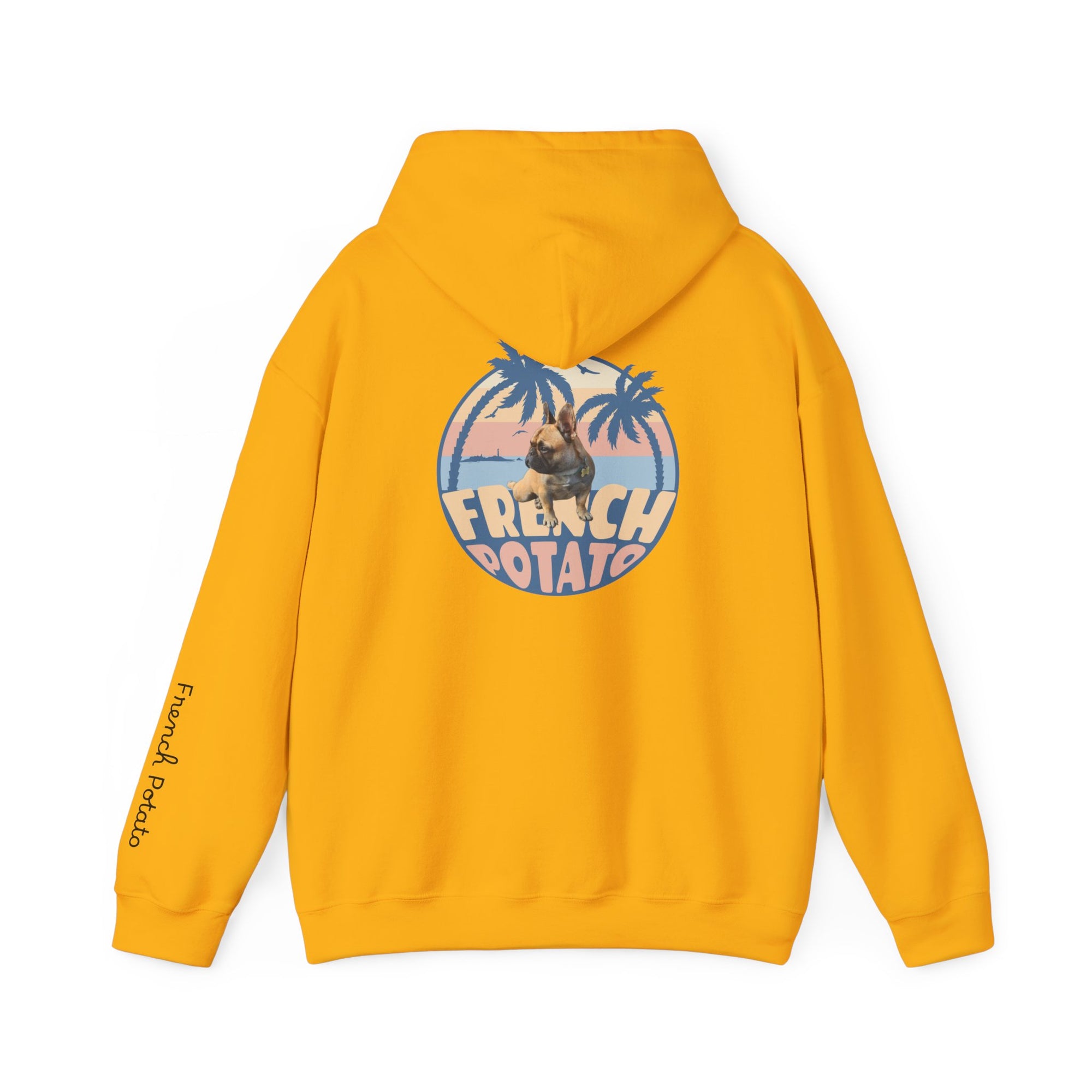 French Bulldog Beach Hoodie