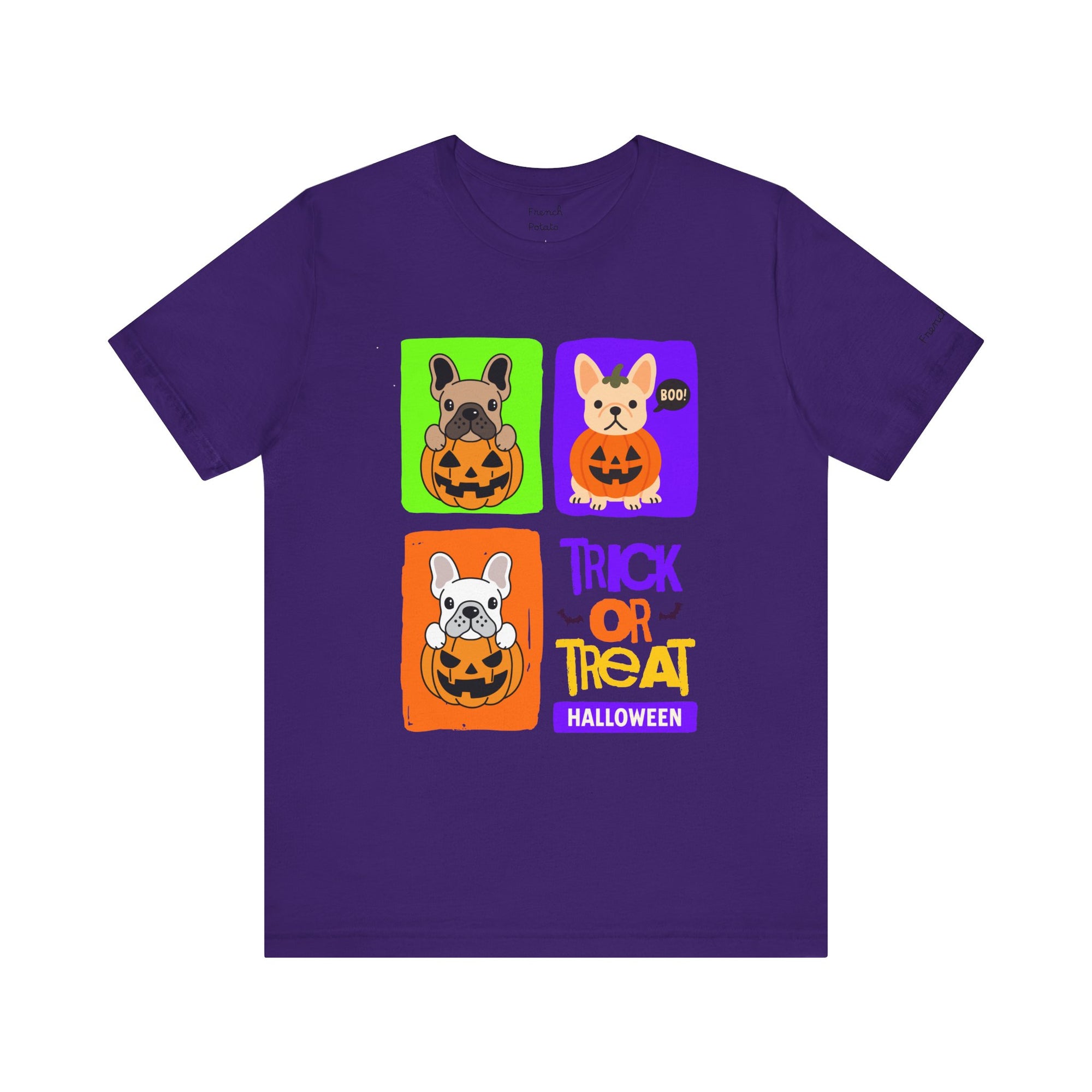 French Bulldog Trick or Treat Halloween Shirt