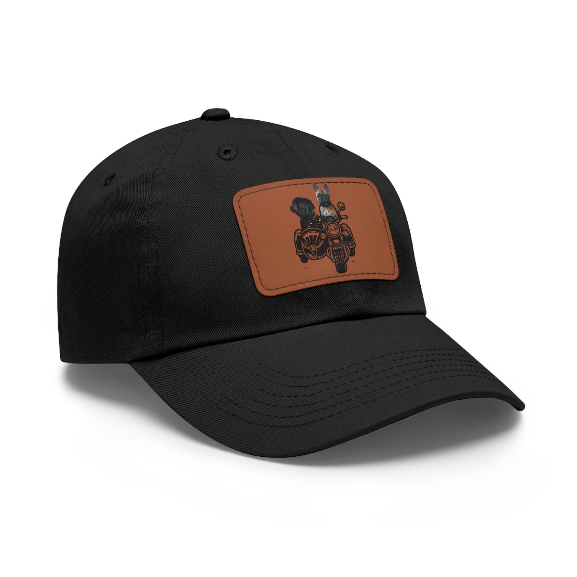 Frenchie + Pug Motorcycle Hat