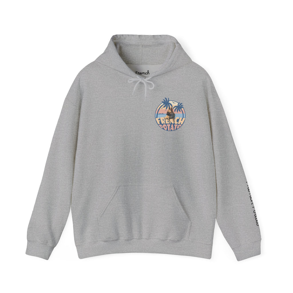 French Bulldog Beach Hoodie